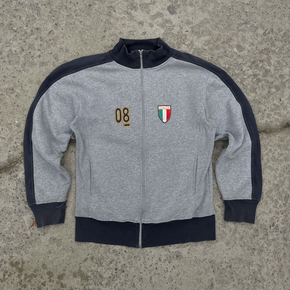 Vintage Vintage Italia Zip Sweater Y2K 08 Style Italy USA 90s Size US XL / EU 56 / 4 - 2 Thumbnail