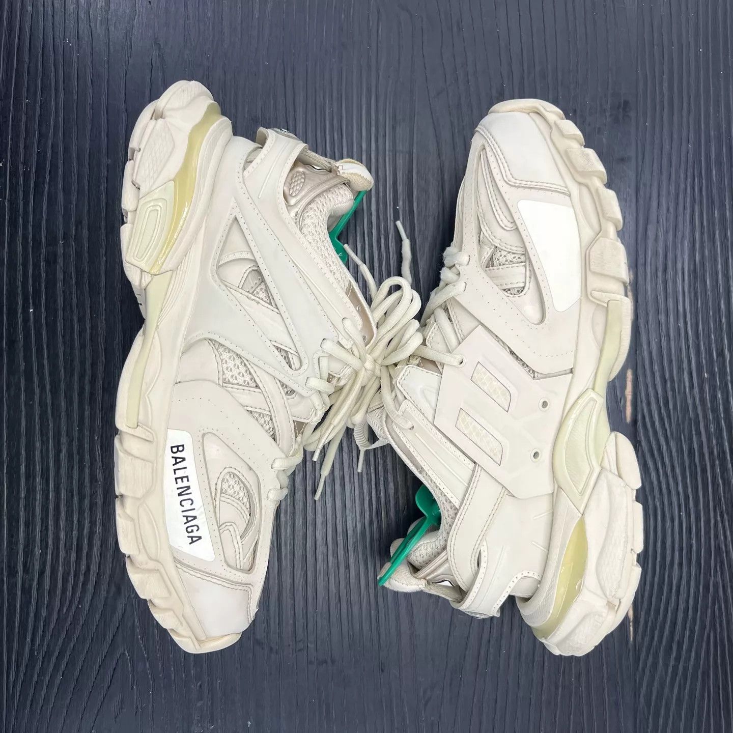 Balenciaga Balenciaga Track Beige Sneakers Size 39 Size US 8.5 / EU 41-42 - 3 Thumbnail