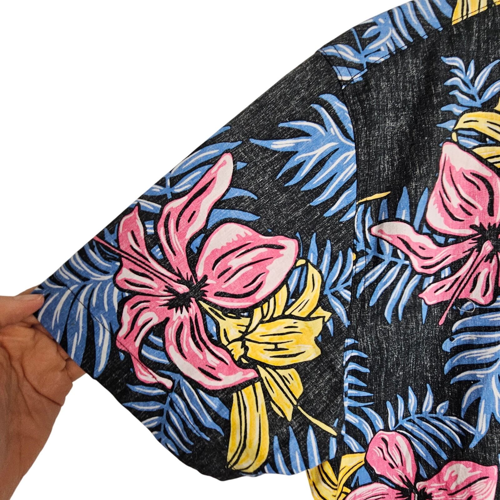 Levi's Levis Men Floral Button Down Shirt Hawaiian Tropical Resort Size US M / EU 48-50 / 2 - 4 Thumbnail