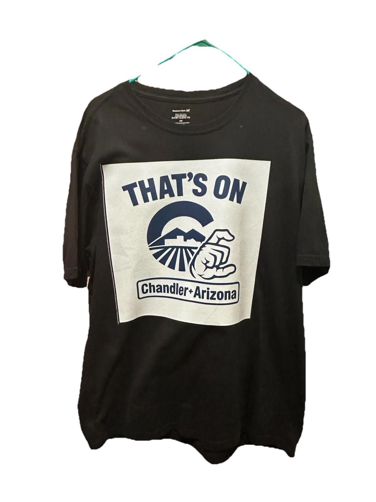 Designer That’s On Chandler Arizona Tee Repurposed Tee T-Shirt Size US XXL / EU 58 / 5 - 4 Thumbnail