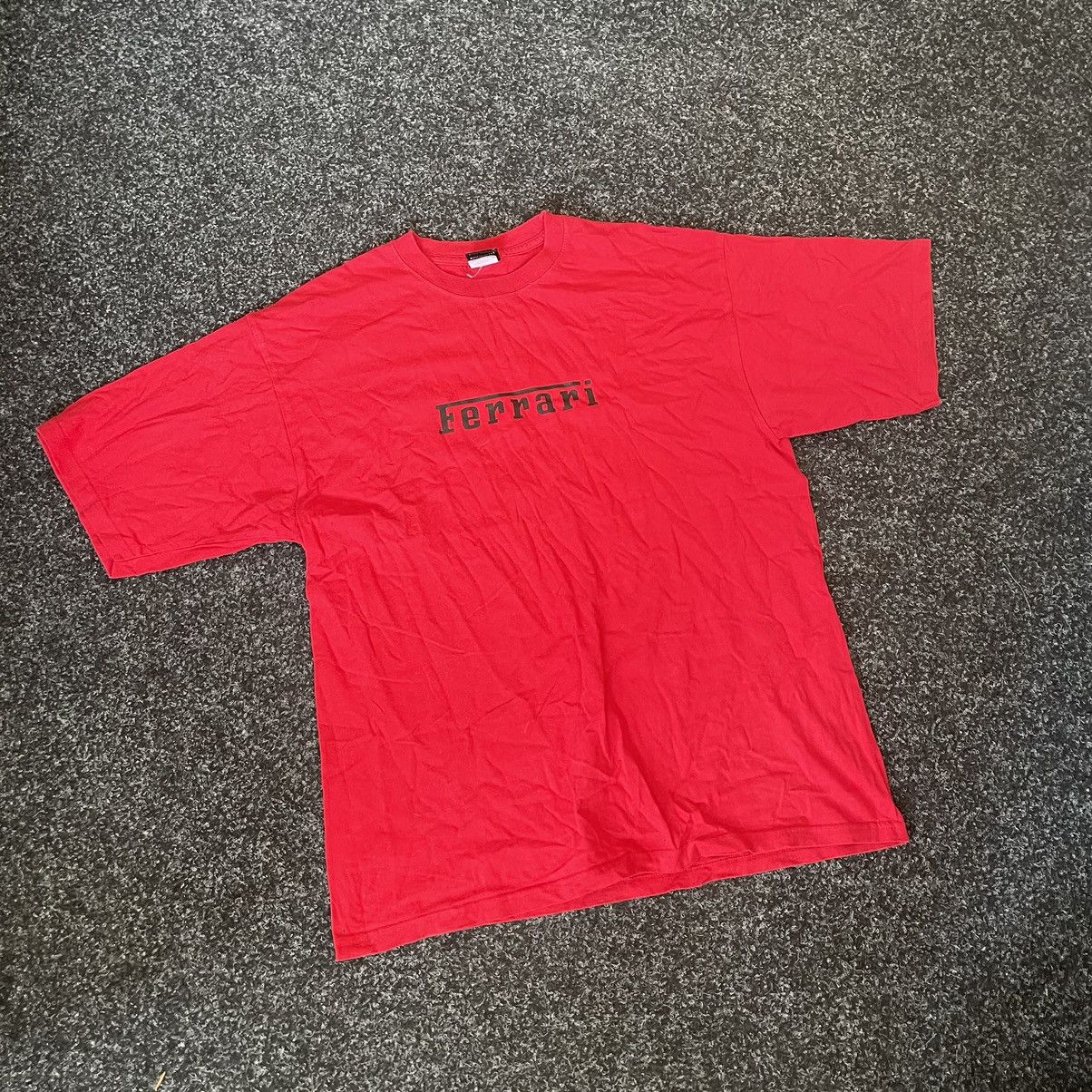 Ferrari 90s tee shirt marlboro f1 CHIEF KEEF MERCER old mone