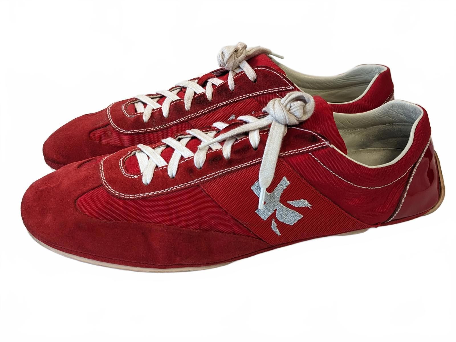 Premiata Premiata Italy Men Sneaker Driving Shoes Blood Red Suede 11 Size US 11 / EU 44 - 10 Thumbnail