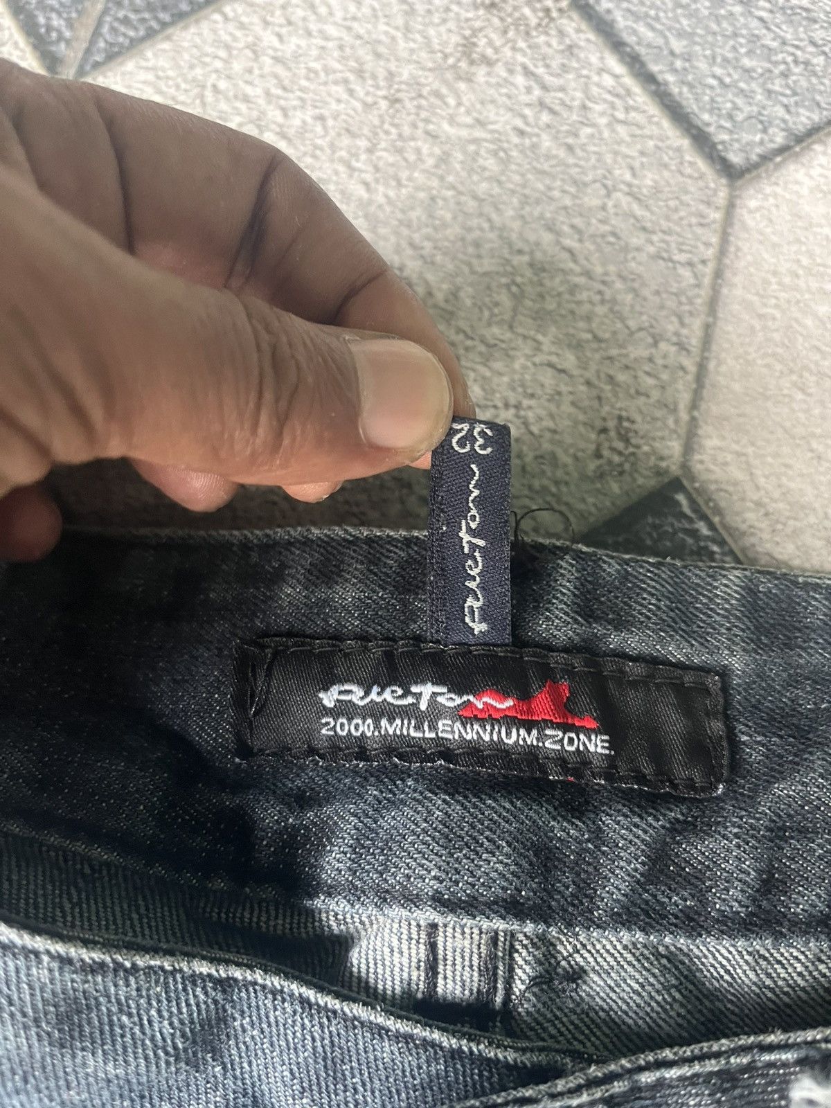 Kapital Rieton Studded distressed denim y2k style Size US 32 / EU 48 - 19 Thumbnail