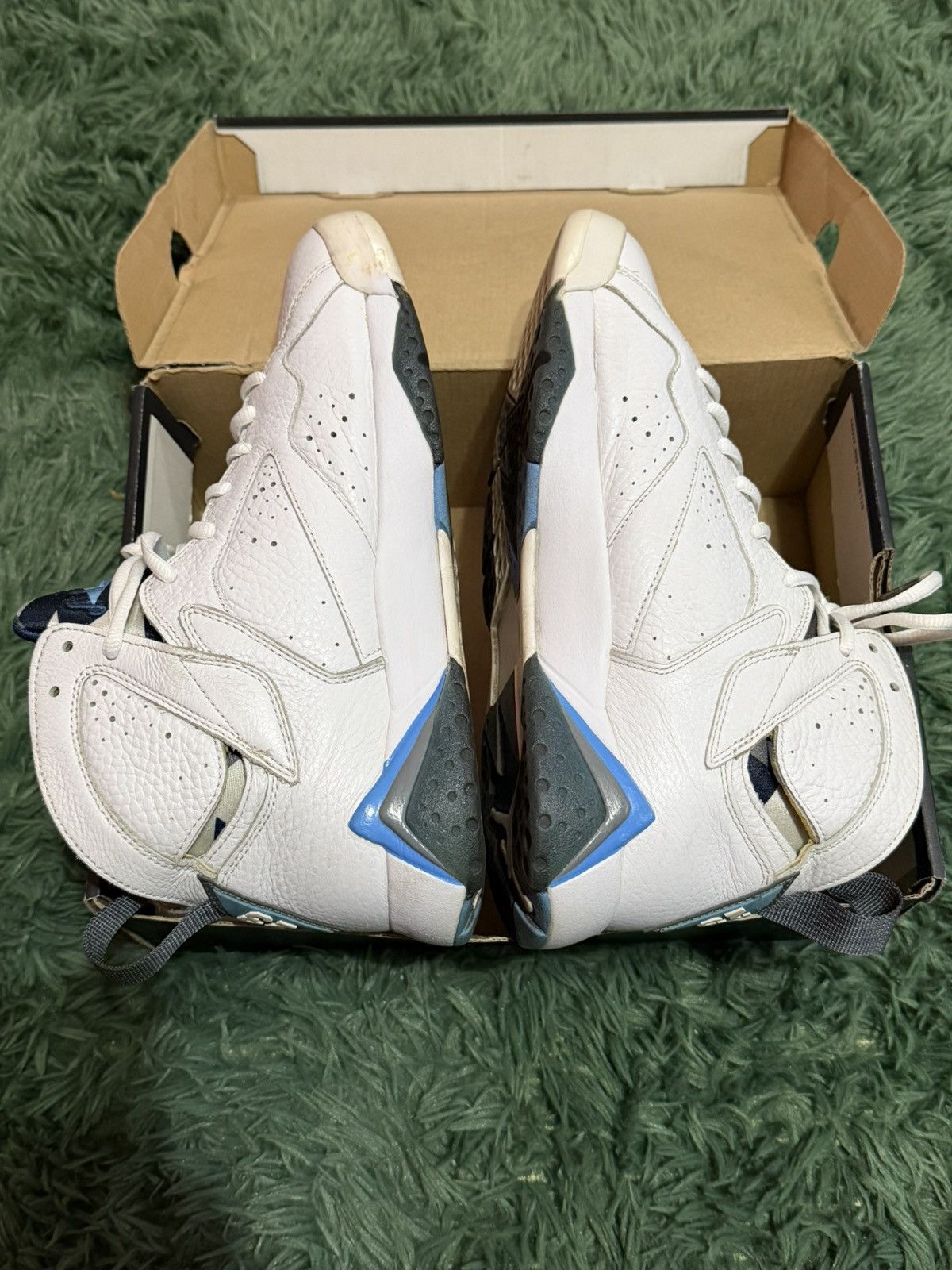 Nike jordan retro 7 french blue 2012 Size US 8 / EU 41 - 5 Thumbnail