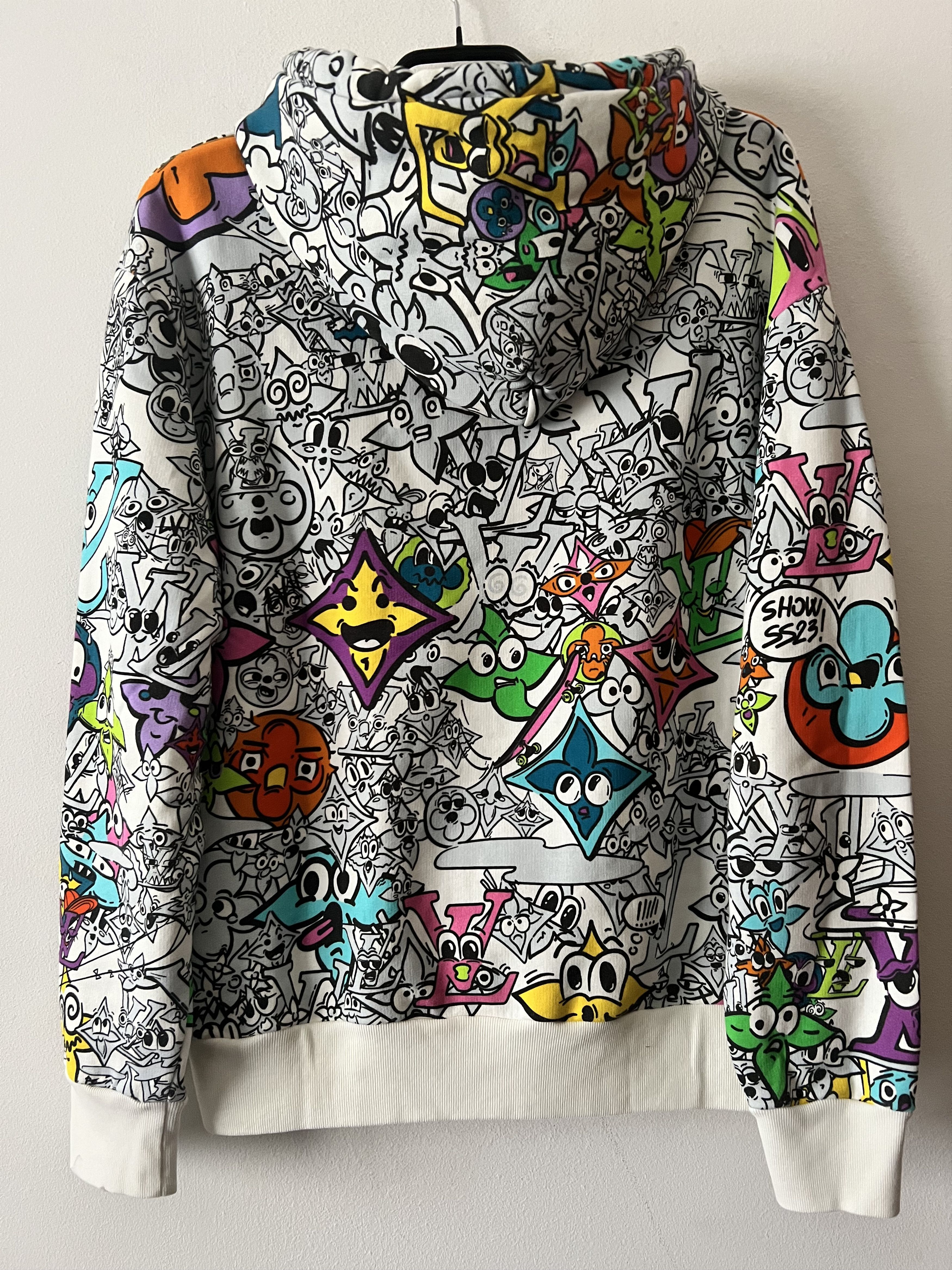 Louis Vuitton "Friends with You" COMIC HOODIE Size US M / EU 48-50 / 2 - 7 Thumbnail