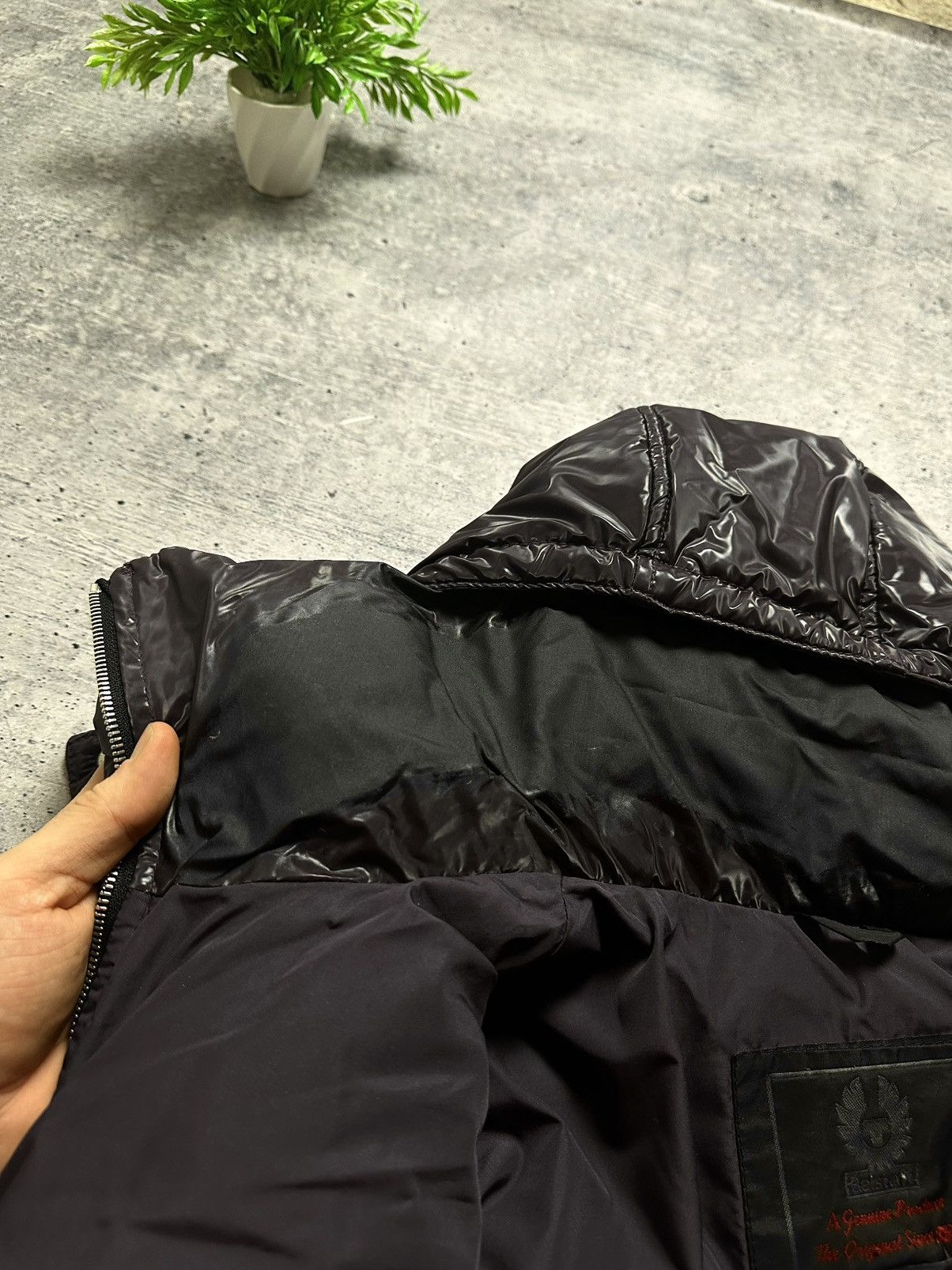Belstaff Belstaff Goose Down Silver 85 Puffer Winter Jacket Size L / US 10 / IT 46 - 14 Thumbnail