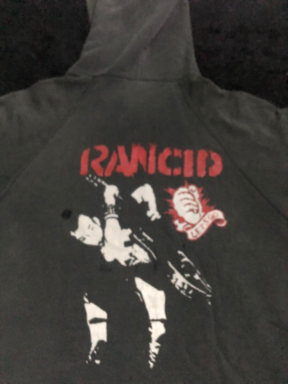 Band Tees 90s Rancid Hoodie Screen Stars,Nofx,Bad Religion Size US L / EU 52-54 / 3 - 6 Thumbnail