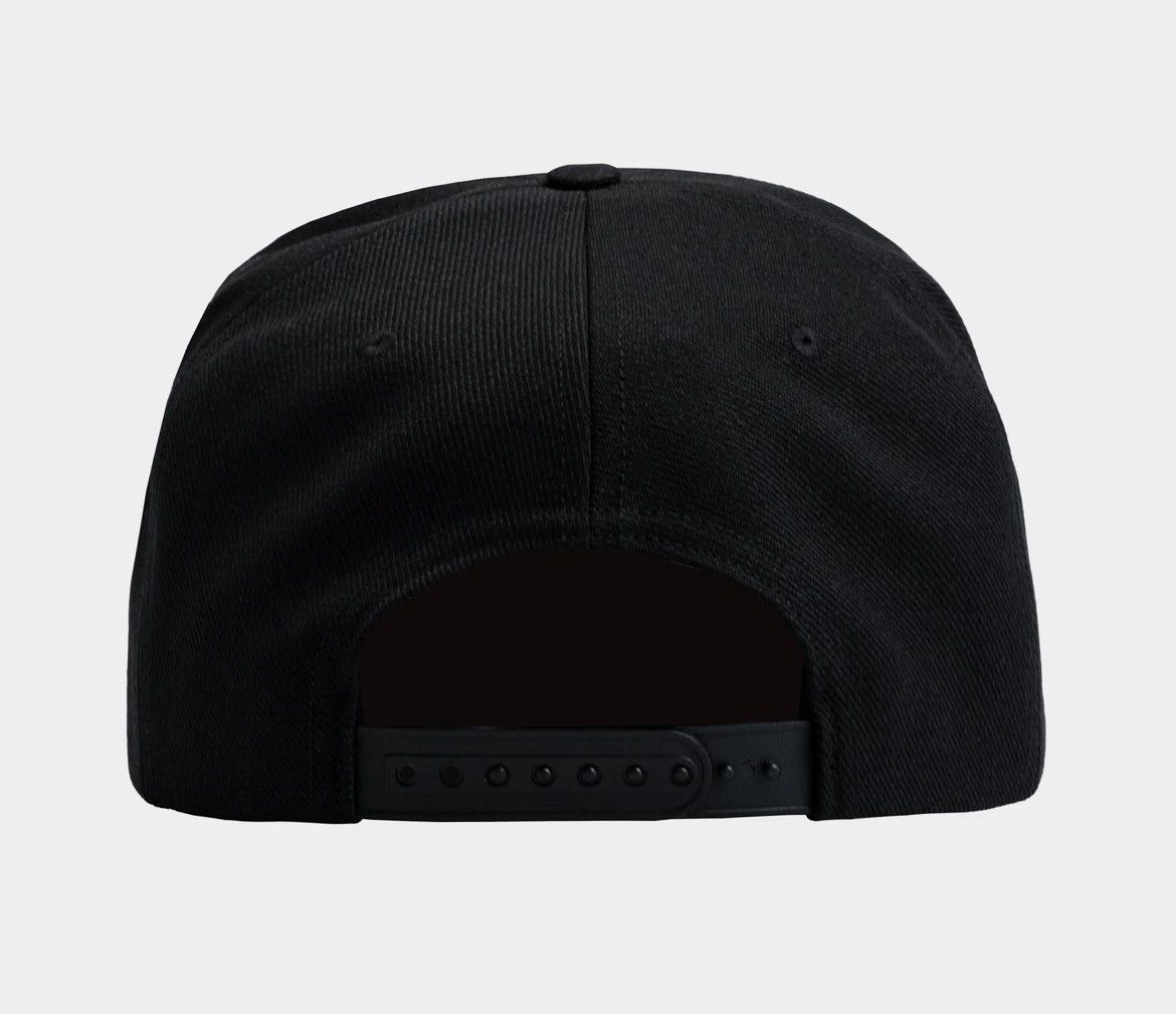 Eric Emanuel Eric Emanuel black w off white EE snapback hat Size ONE SIZE - 2 Thumbnail