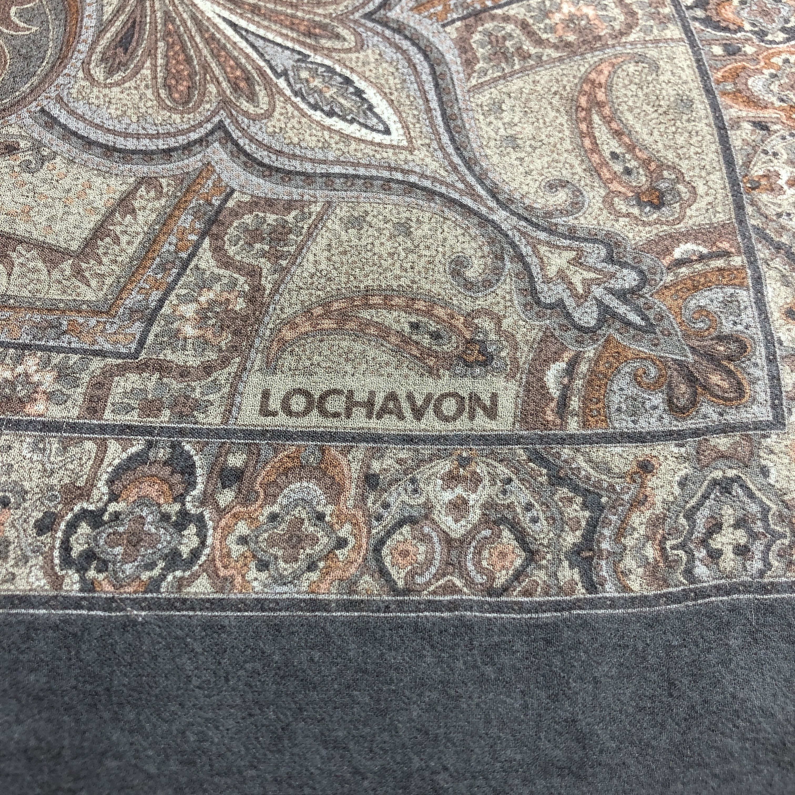 Vintage Vintage Lochavon Paisley Silk Scarf M1256 Size ONE SIZE - 4 Thumbnail
