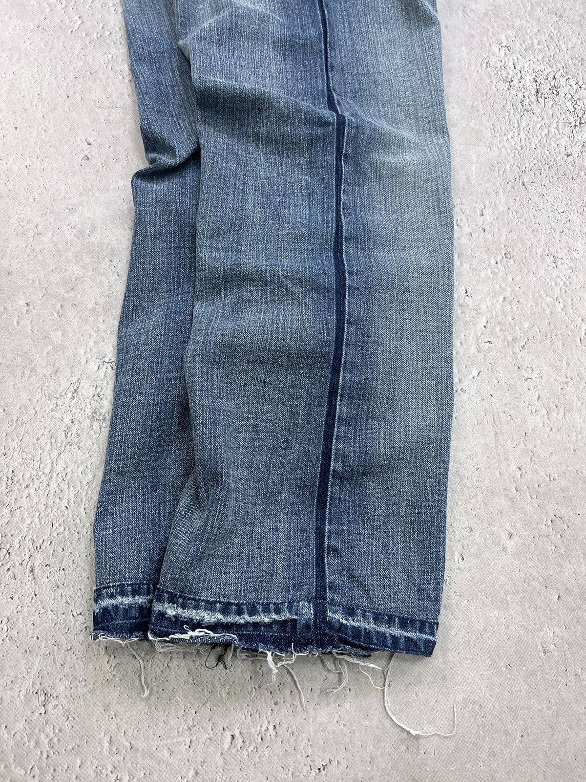 Emporio Armani Vintage Rick Owens Balenciaga Style Armani Jeans Washed 90s Size US 32 / EU 48 - 8 Thumbnail
