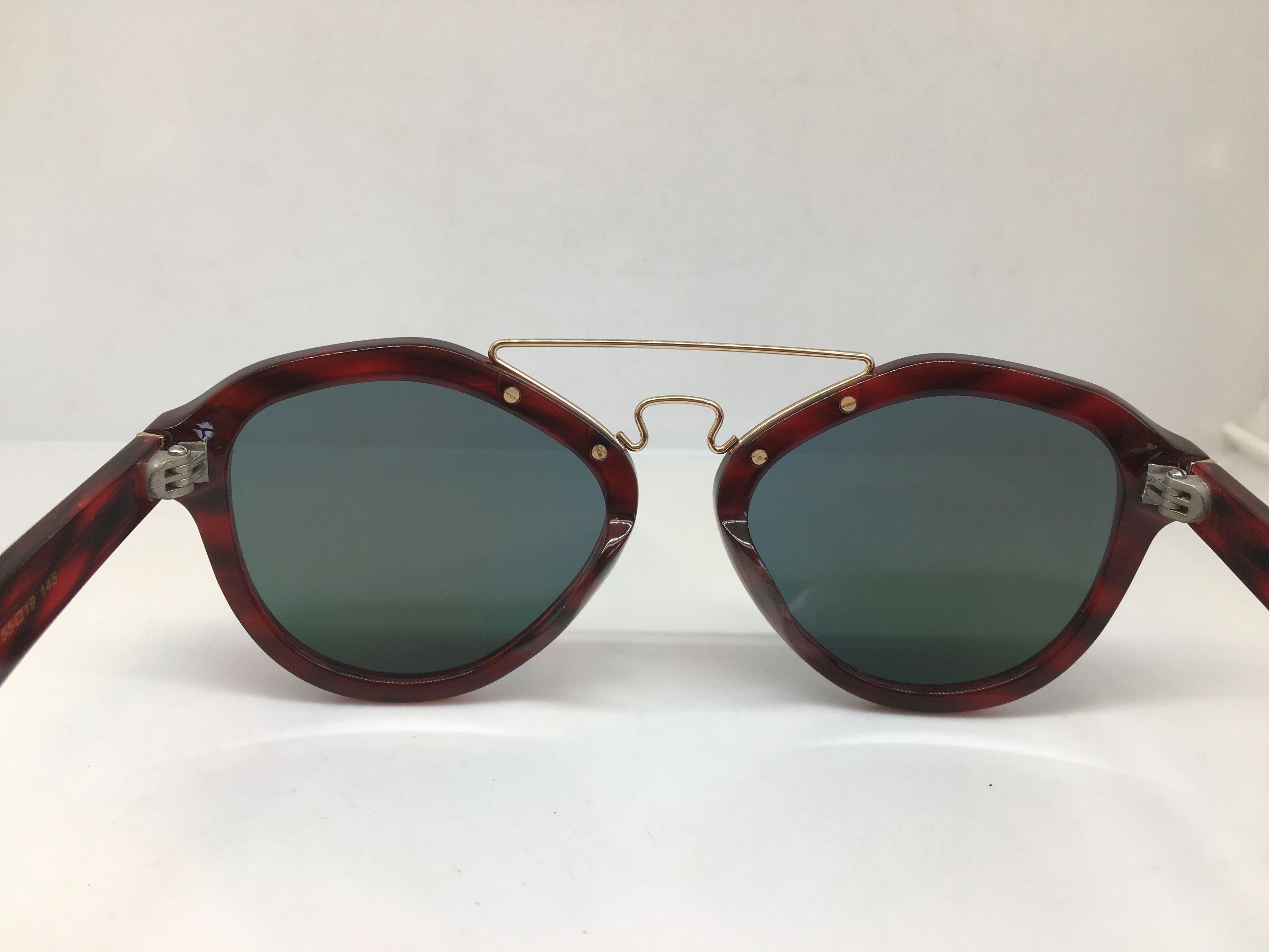EOS Handmade Acetate Red HOLLYWOOD Sunglasses Frame