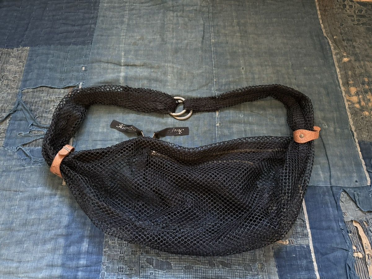 Kapital KAPITAL mesh Bag Snufkin bag black Size ONE SIZE - 3 Thumbnail