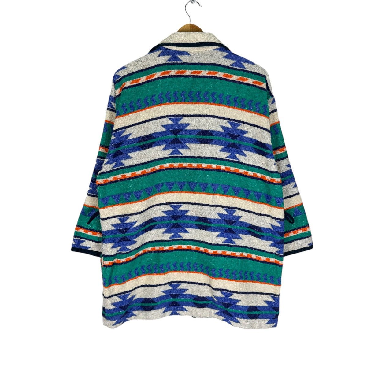 Benetton × Native × United Colors Of Benetton ⚡️UNITED COLORS OF BENETTON BATH NAVAJO JACKET Size US L / EU 52-54 / 3 - 6 Thumbnail