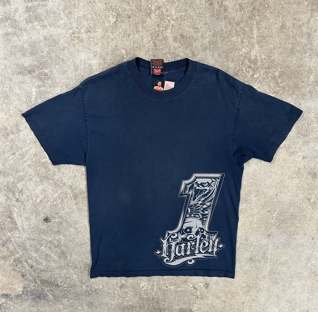 Harley Davidson Crazy Y2K Harley Davidson Alberta Canada Biker T-Shirt Size US L / EU 52-54 / 3 - 1 Thumbnail