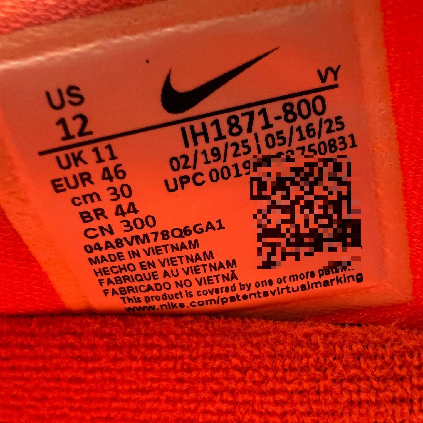 Nike ZK6 Orange Silver EUR46 Mint Org Box Size US 13 / EU 46 - 7 Thumbnail