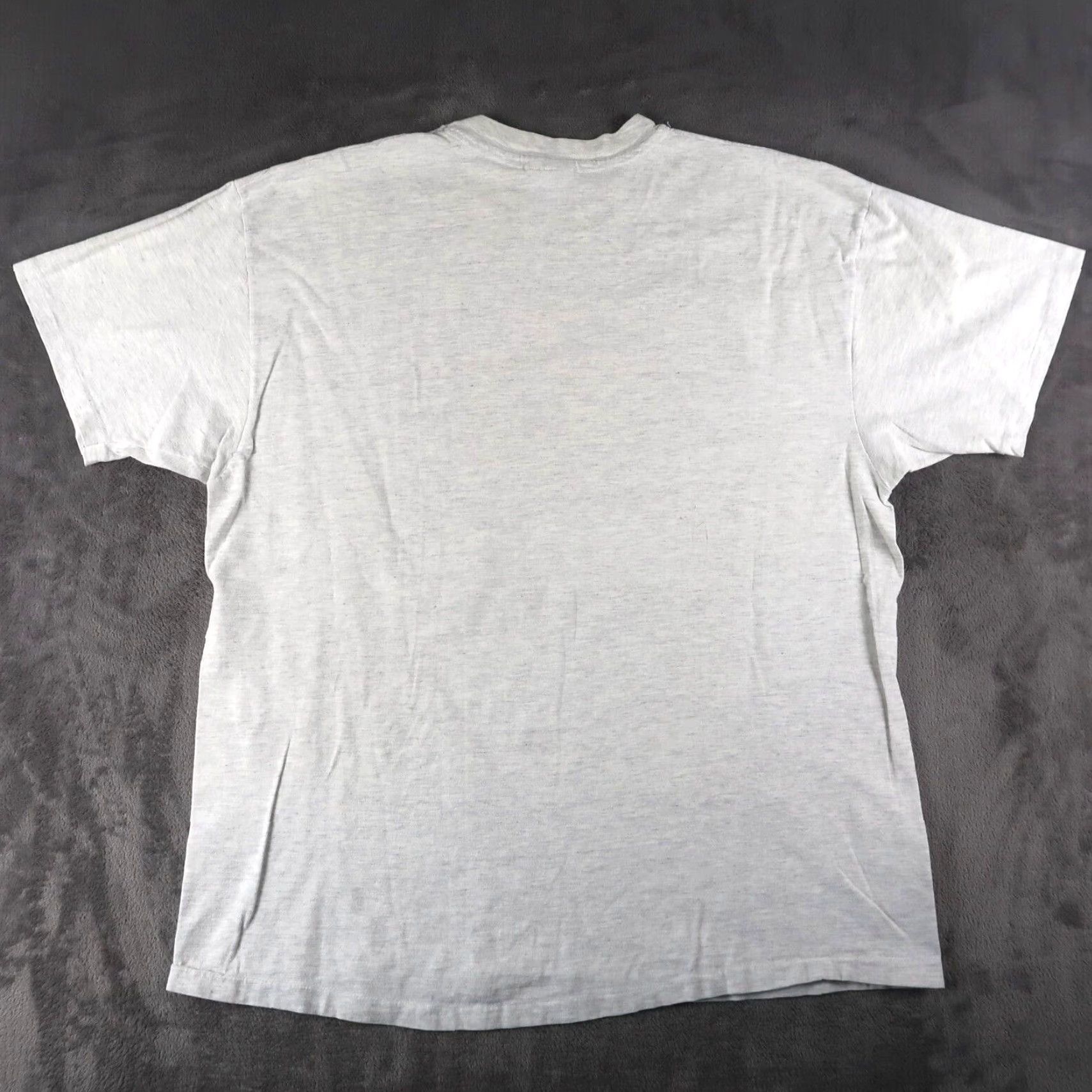 Hanes Vintage Hanes T-Shirt XL Gray Mens 90s Albuquerque Southwest Logo Graphic Print Shirt Short Sleeve Crew Neck Size US XL / EU 56 / 4 - 2 Thumbnail
