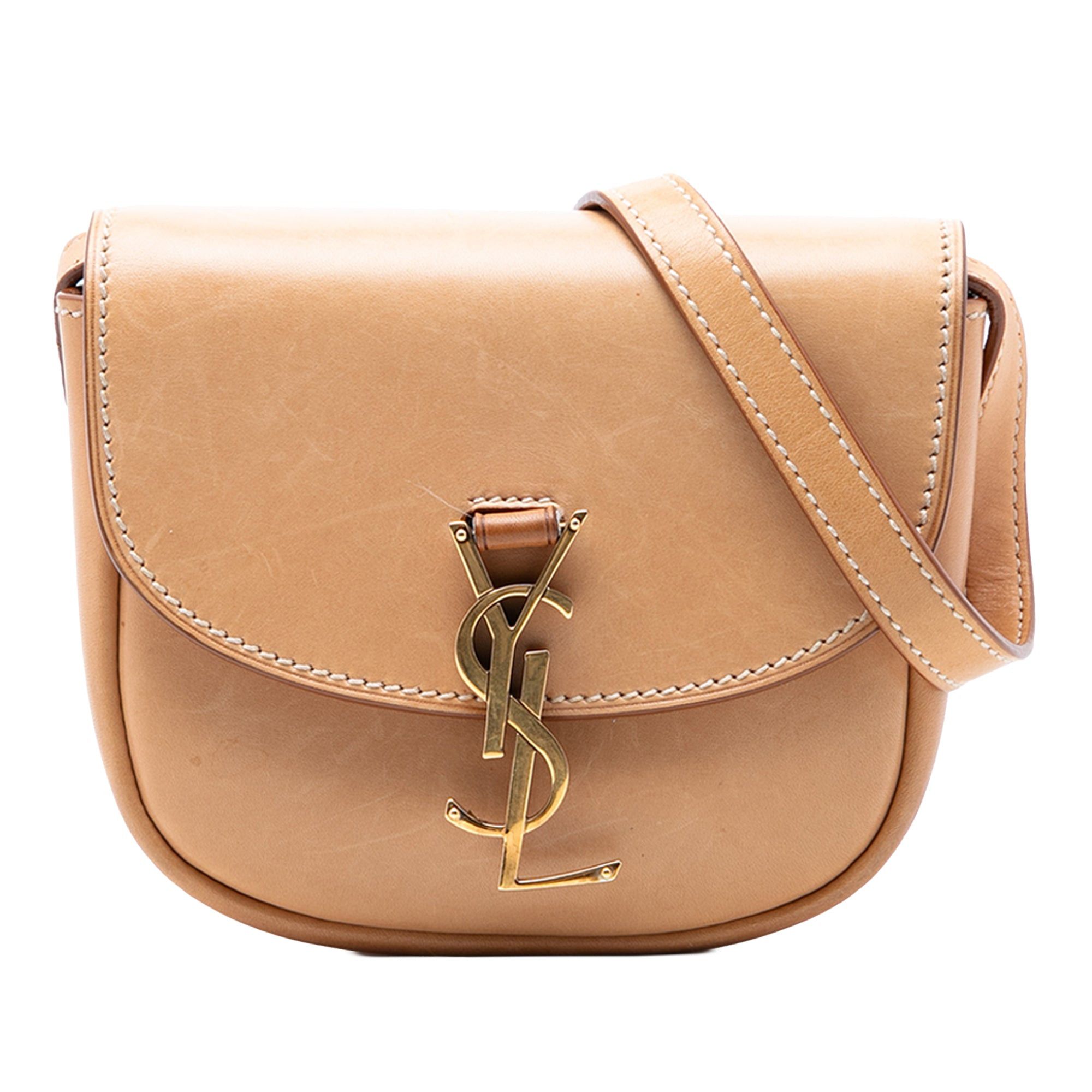 Saint Laurent Paris Small Leather Kaia Crossbody Size ONE SIZE - 1 Thumbnail