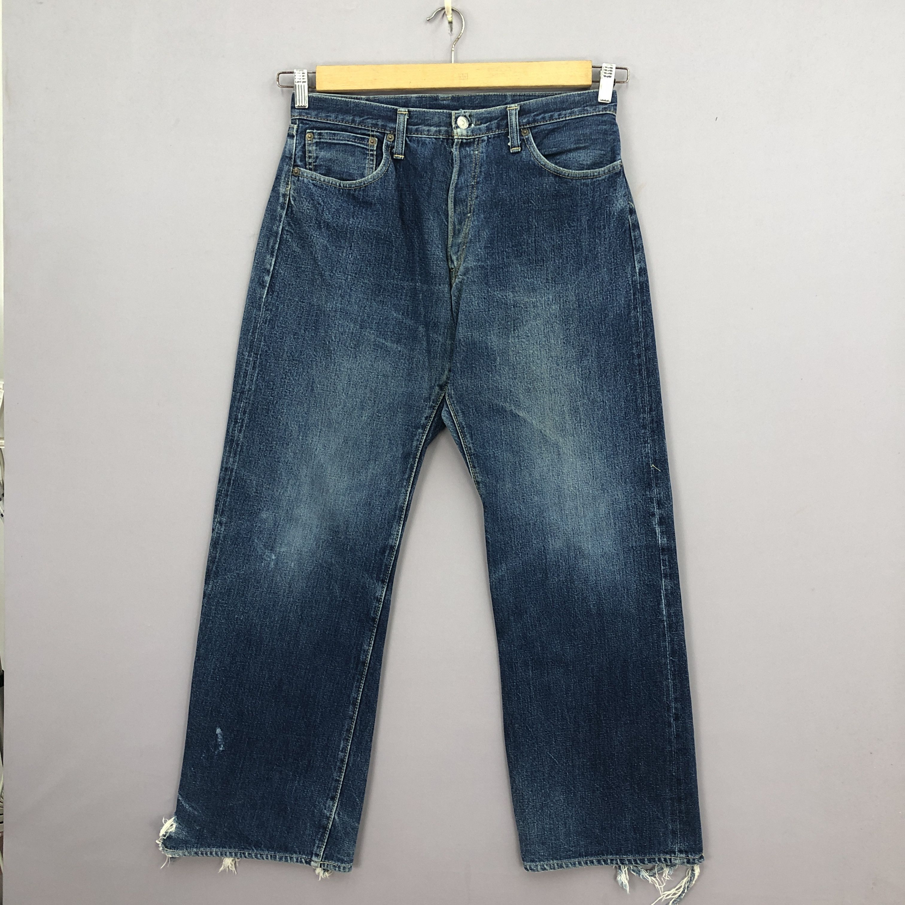 Denime Vintage 90s Denime Selvedge Jeans Japanese Streetwear Denim Size US 32 / EU 48 - 1 Thumbnail