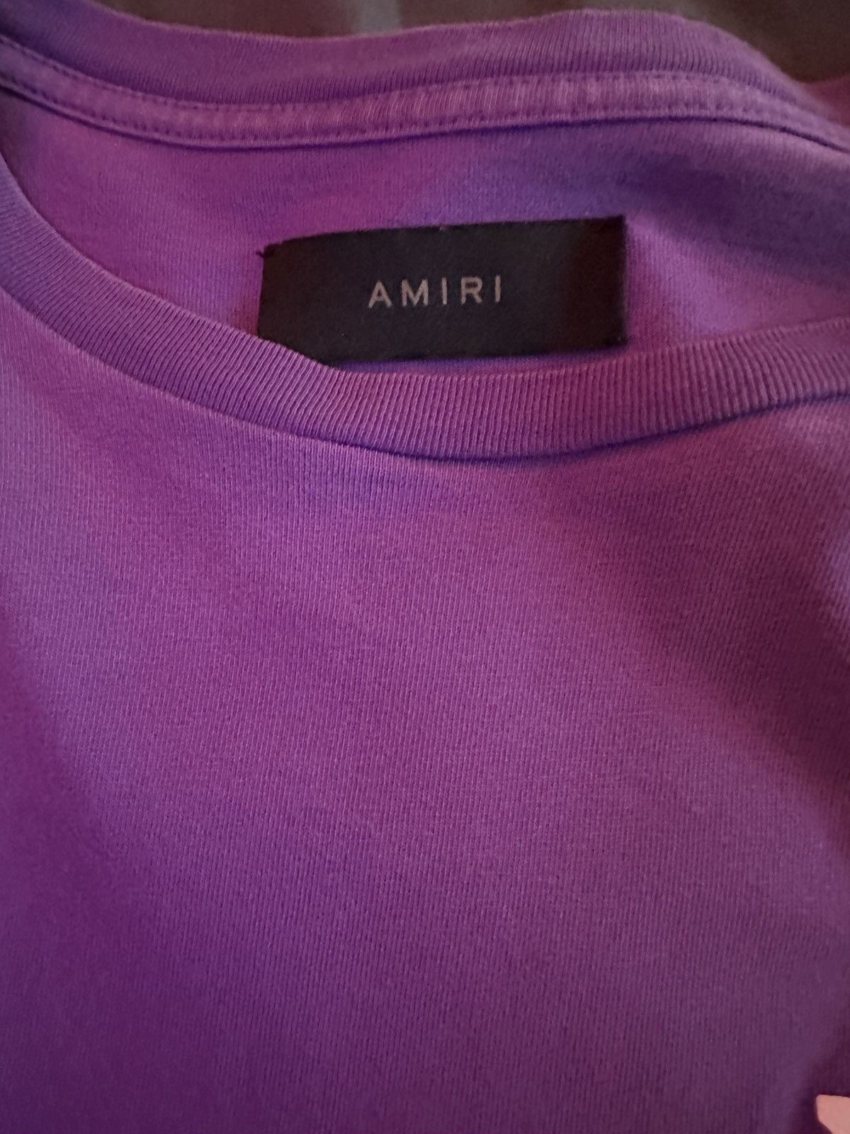 Amiri Purple Amiri Ma logo t shirt Size US XL / EU 56 / 4 - 3 Thumbnail