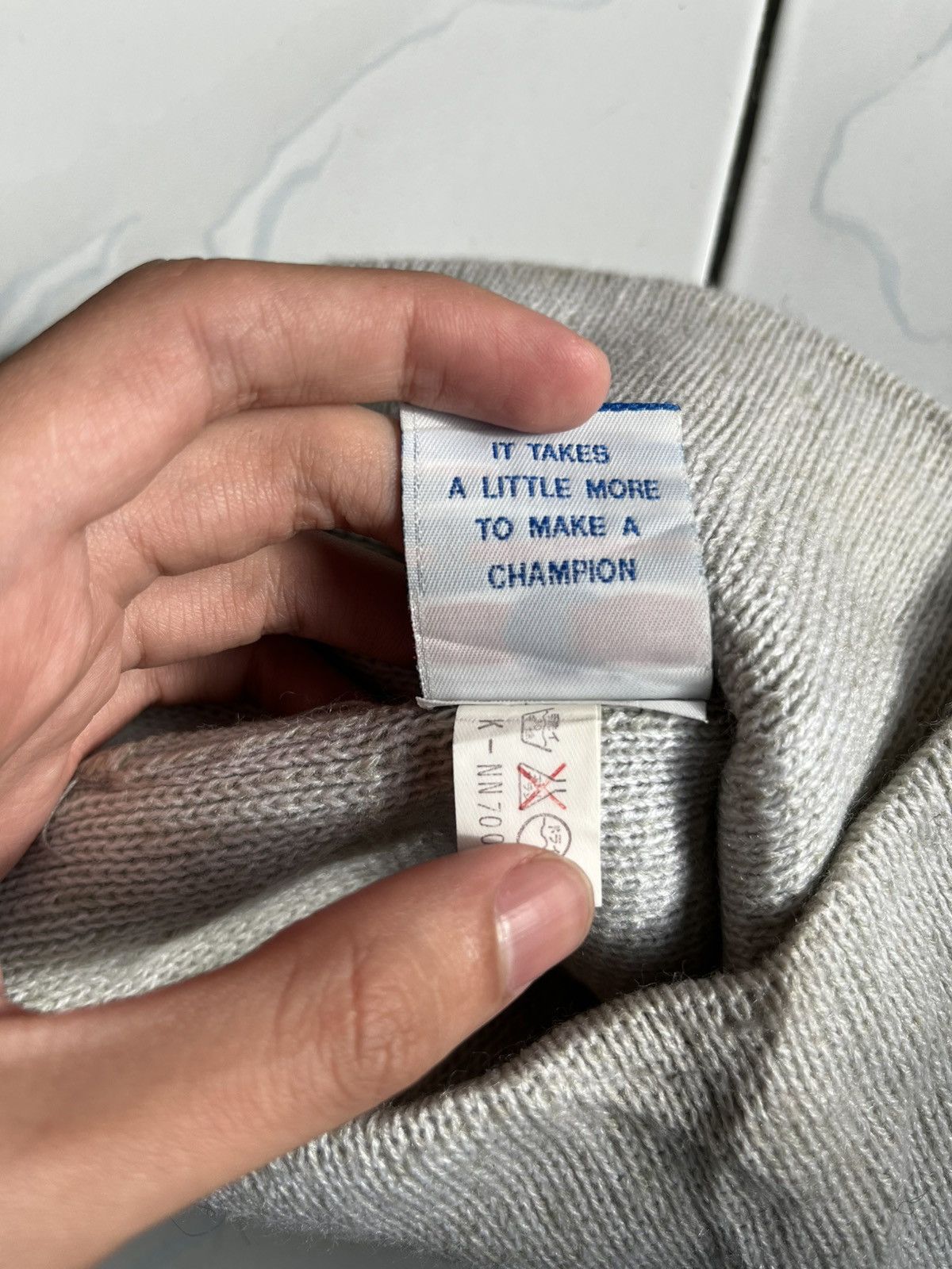 Champion × Japanese Brand Vintage Champion Knitted Beanie Hats Size ONE SIZE - 8 Thumbnail