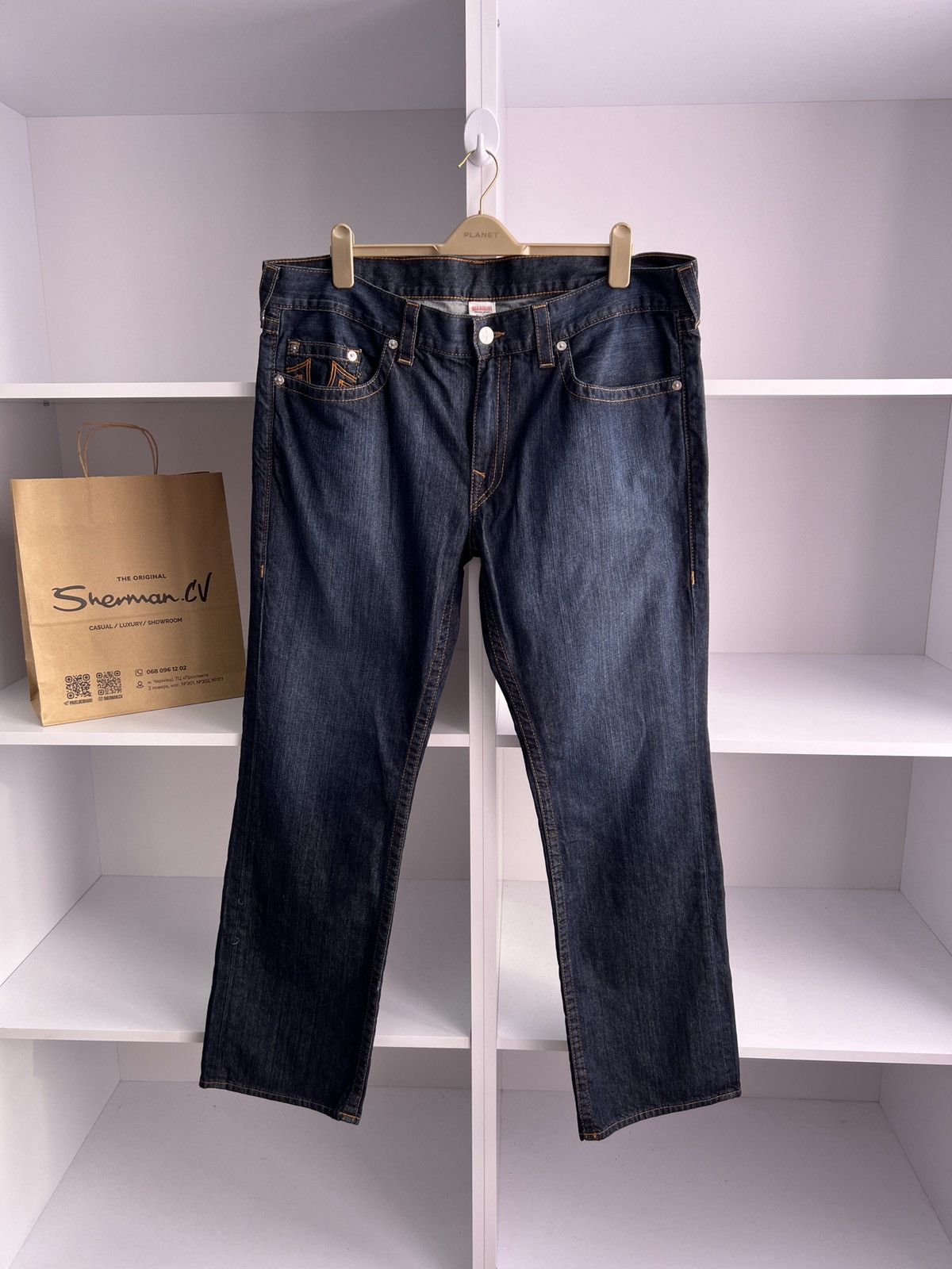 True Religion × Vintage Vintage True Religion Big Boy Chief Keef Pants Size US 40 / EU 56 - 2 Thumbnail