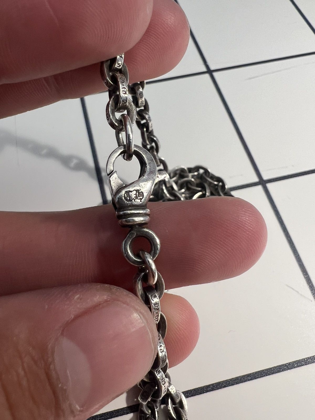 Chrome Hearts Chrome hearts paper chain with lobster clasp Size ONE SIZE - 4 Thumbnail