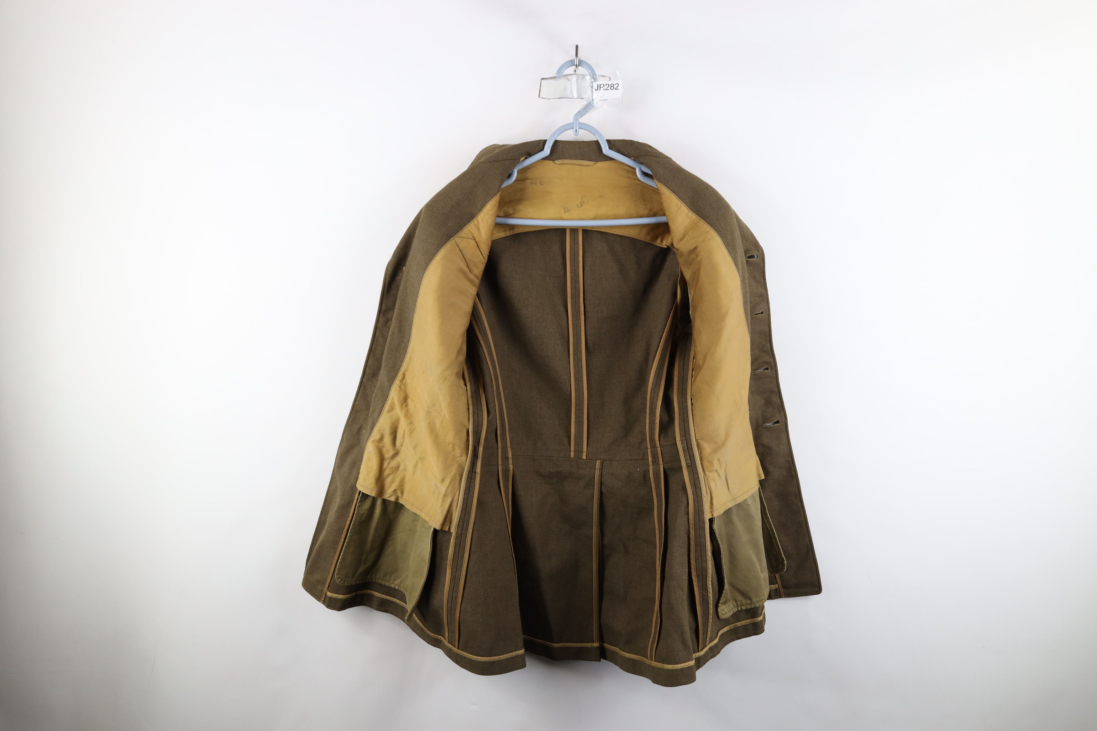 Vintage Vintage 40s WWII China Burma India Wool Officer Jacket USA Size US L / EU 52-54 / 3 - 10 Thumbnail