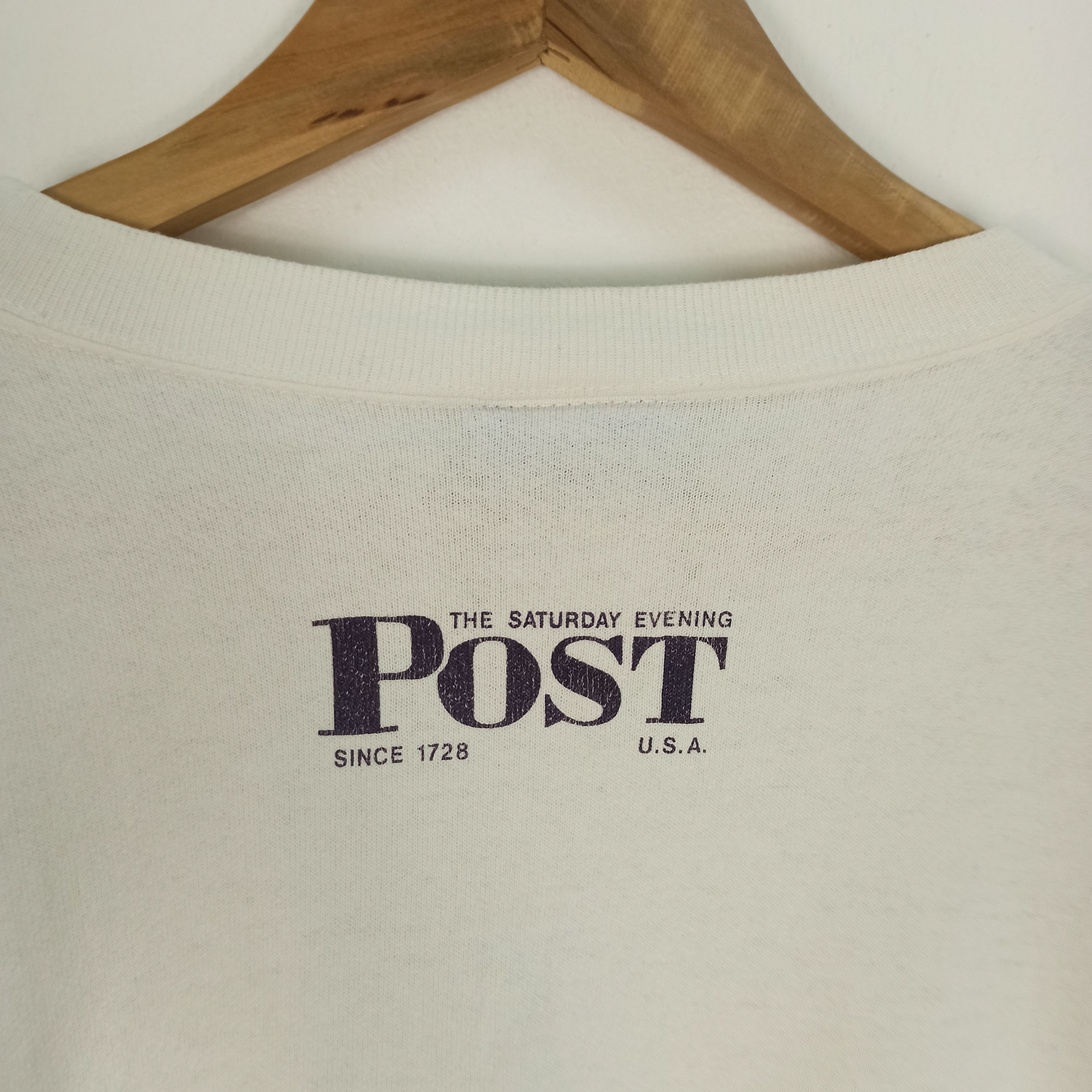 Arts & Science Vintage 90s The Saturday Evening POST sweatshirt Size US L / EU 52-54 / 3 - 5 Thumbnail