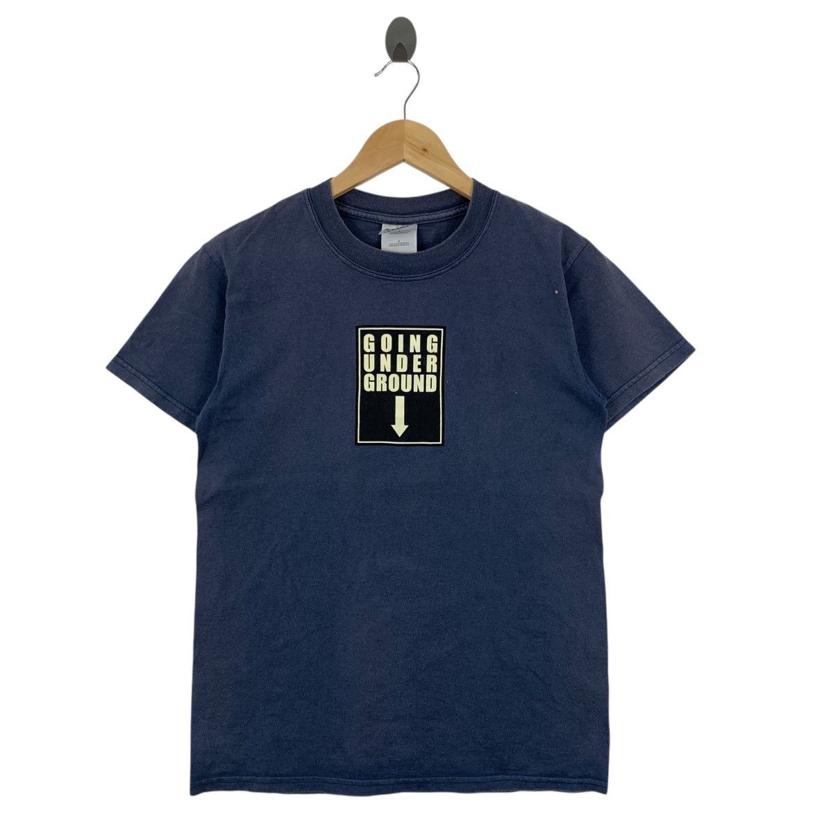 Vintage Vintage 90s GOING UNDER GROUND Japan Rock Band Tshirt Size US S / EU 44-46 / 1 - 1 Thumbnail