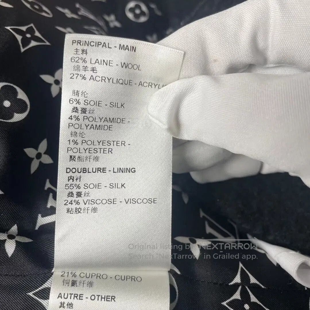 Louis Vuitton Louis Vuitton Logo Snap Button Jacket. Size M / US 6-8 / IT 42-44 - 5 Thumbnail