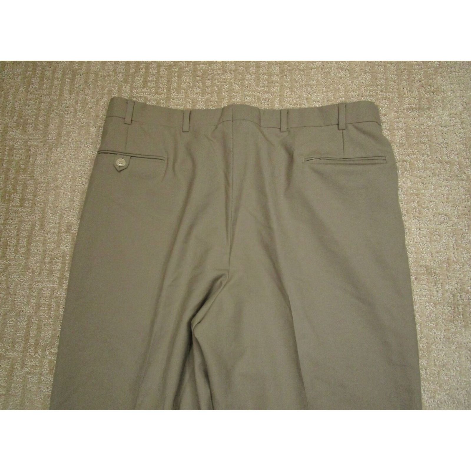 Brooks Brothers VINTAGE Brooks Brothers Pants Men 36 Brown Dress Slacks Pleated Trousers USA 90s Mens Regular 36 Brown Dress Pants Size US 36 / EU 52 - 4 Thumbnail