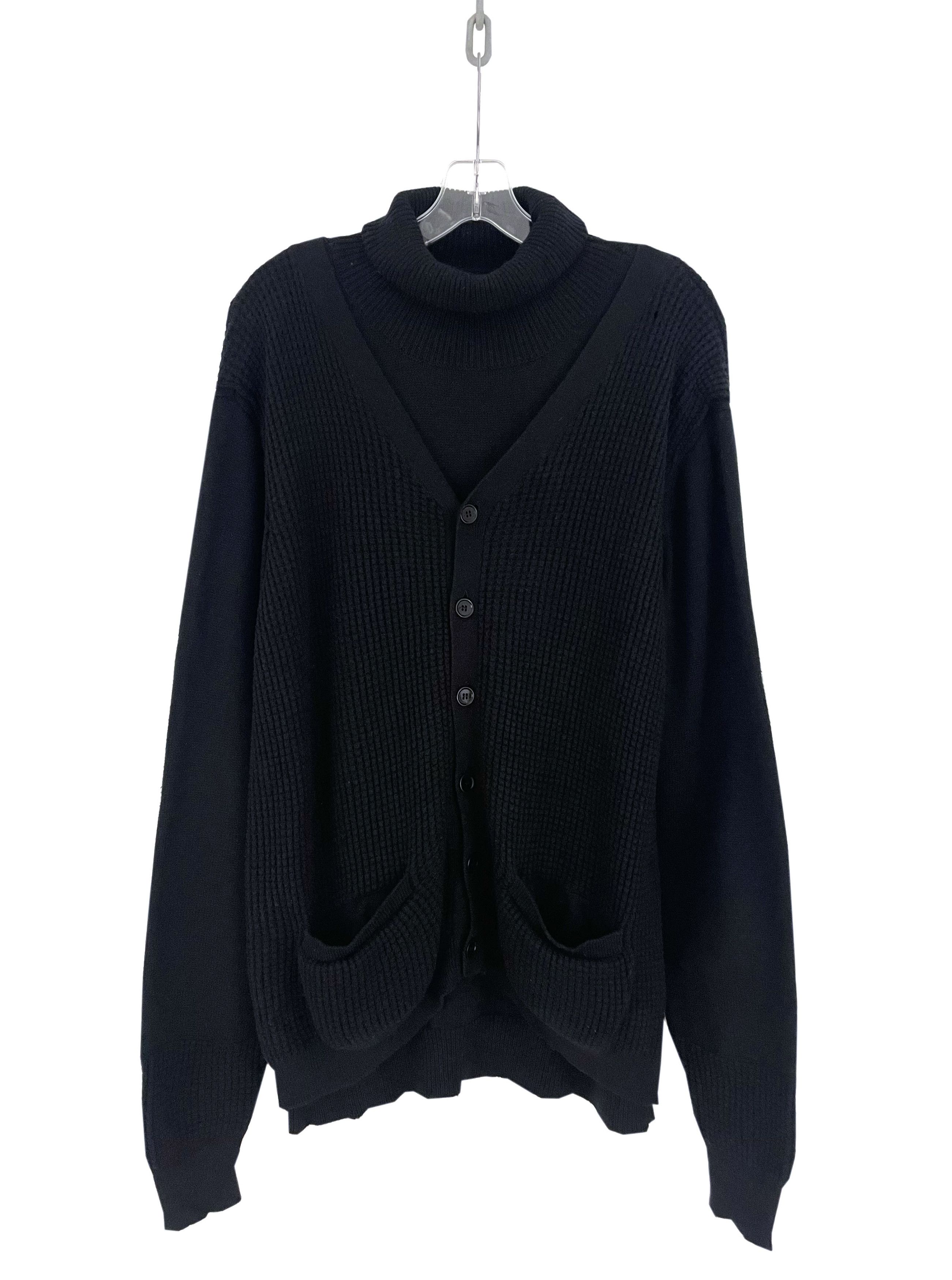 AW16 Turtleneck Cardigan