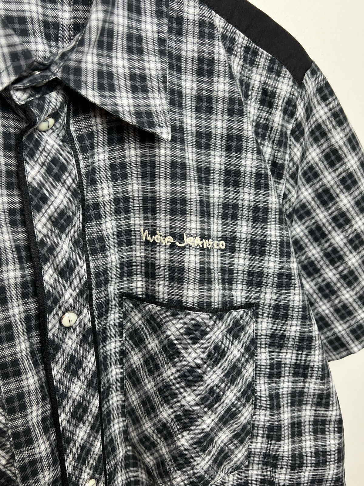 Nudie Jeans nudie y2k travis check shirt Size US S / EU 44-46 / 1 - 4 Thumbnail