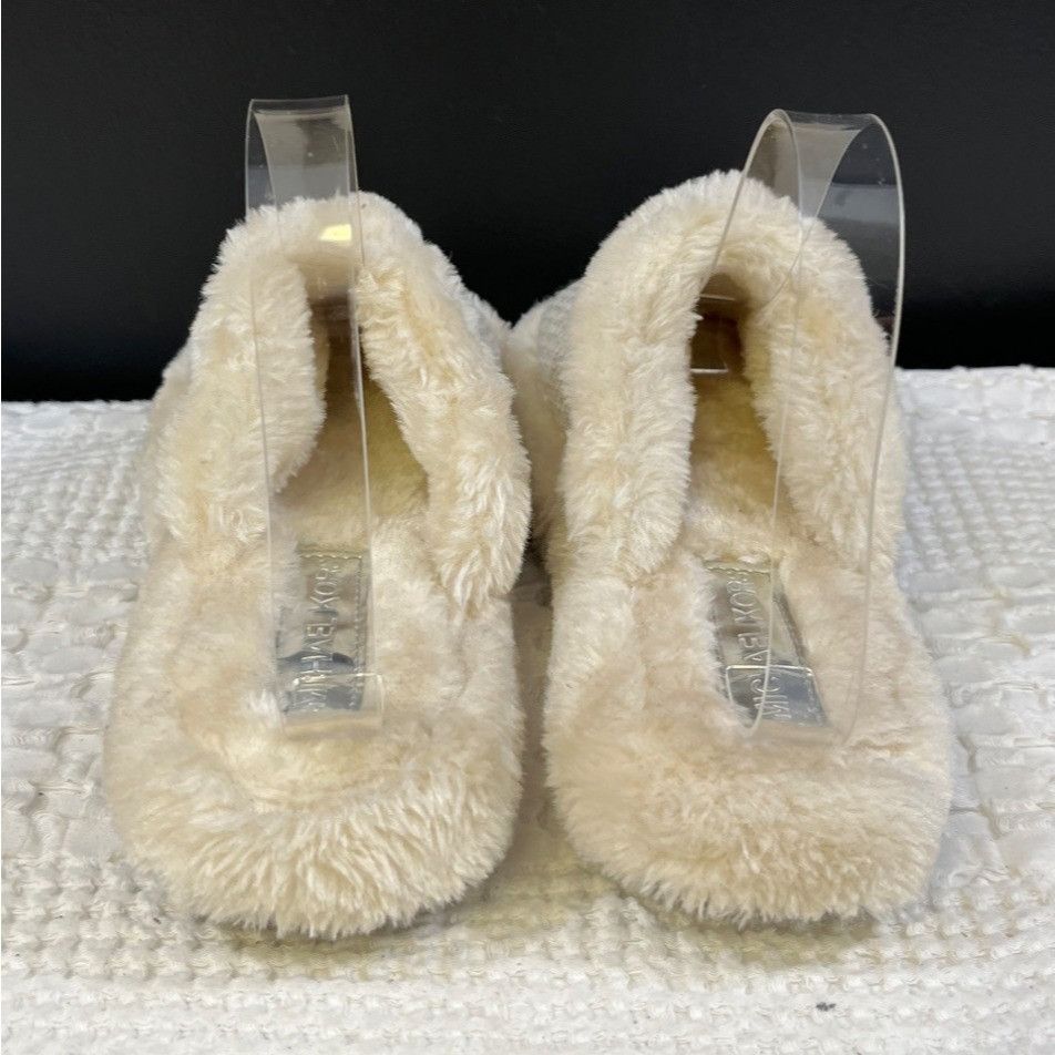 Michael Kors Michael Kors Women's Cream Furry Shoes/Slippers Sz 7M SKU 50 Size US 7 / IT 37 - 2 Thumbnail