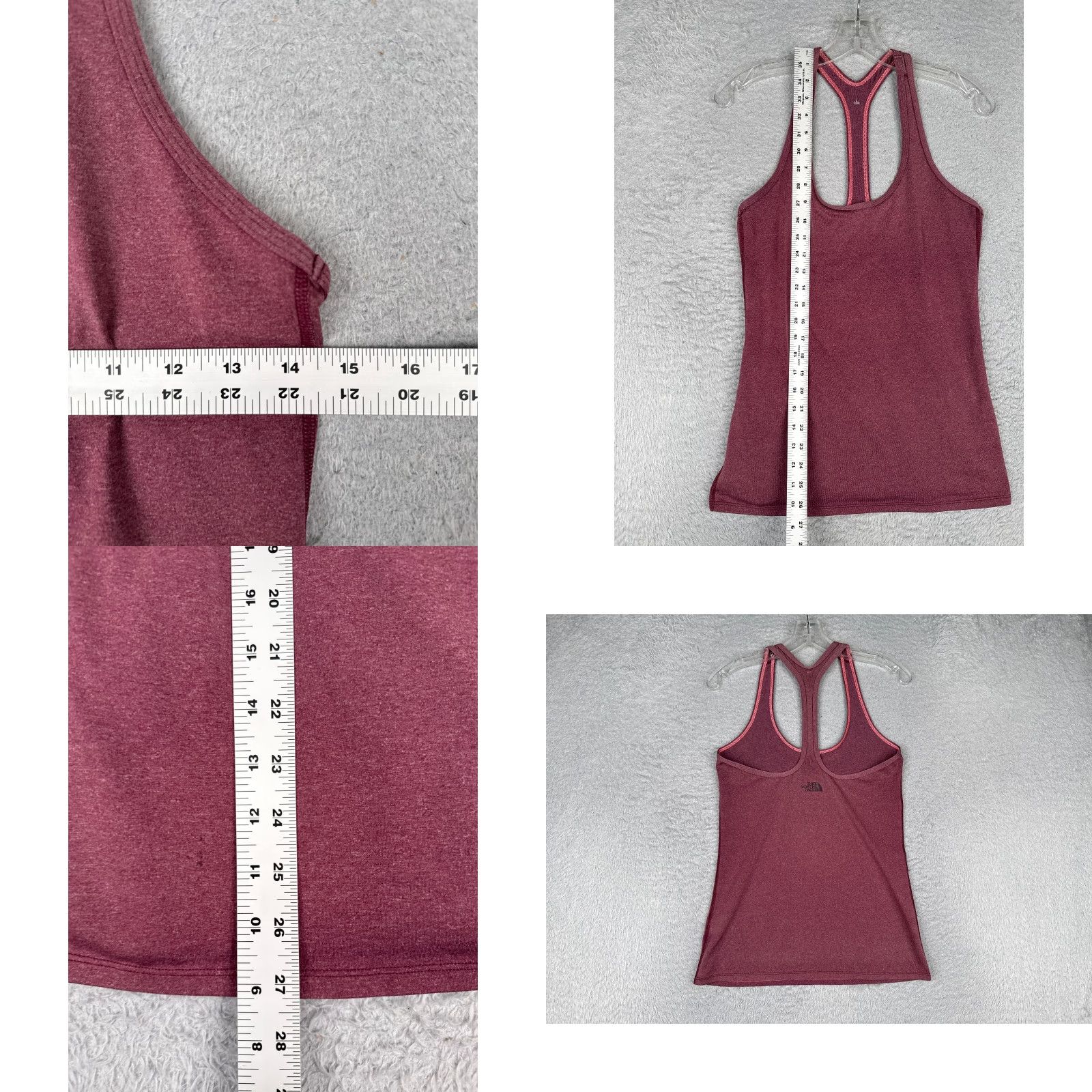 The North Face The North Face Women's Shirt Tank Purple Medium Sleeveless Racerback Scoop Neck Polyester Jersey Lightweight Casual Workwear Gym Shirt Size M / US 6-8 / IT 42-44 - 8 Thumbnail