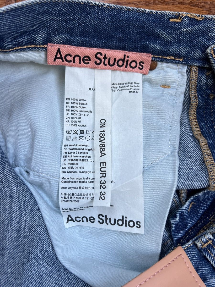 Acne Studios Acne Studios 2003 Vintage Blue Jeans Denim Size US 32 / EU 48 - 3 Thumbnail