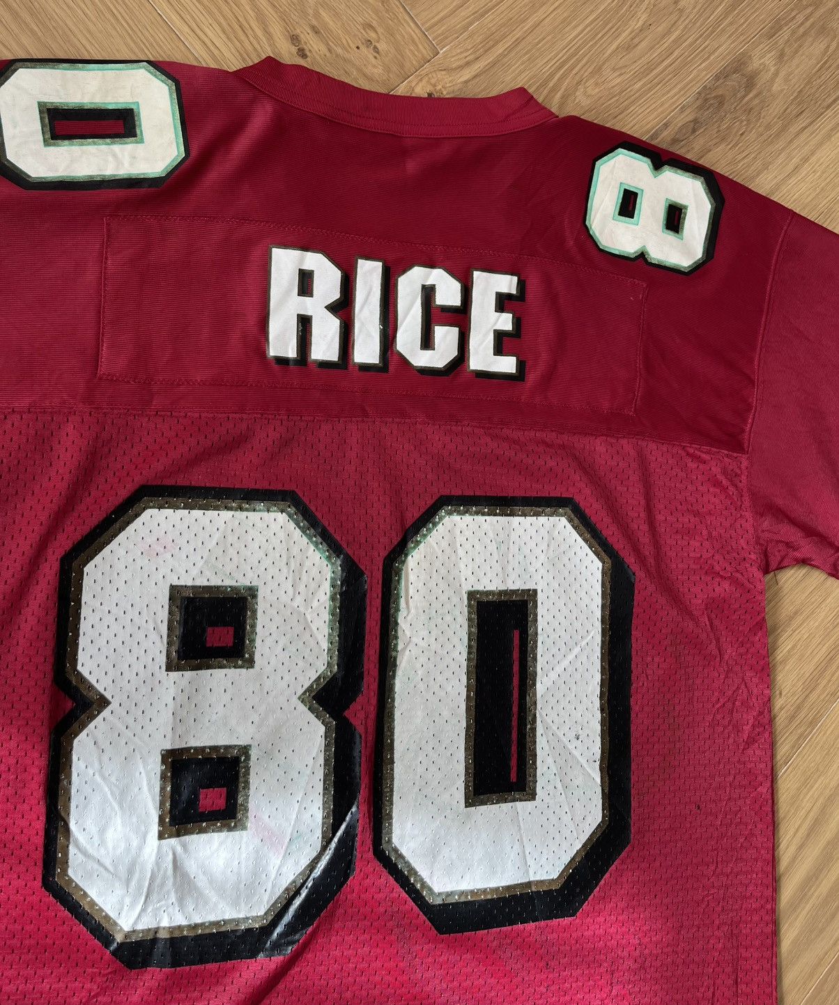 Starter 1995 Jerry Rice San Francisco 49ers Starter Home Jersey Size US L / EU 52-54 / 3 - 13 Thumbnail