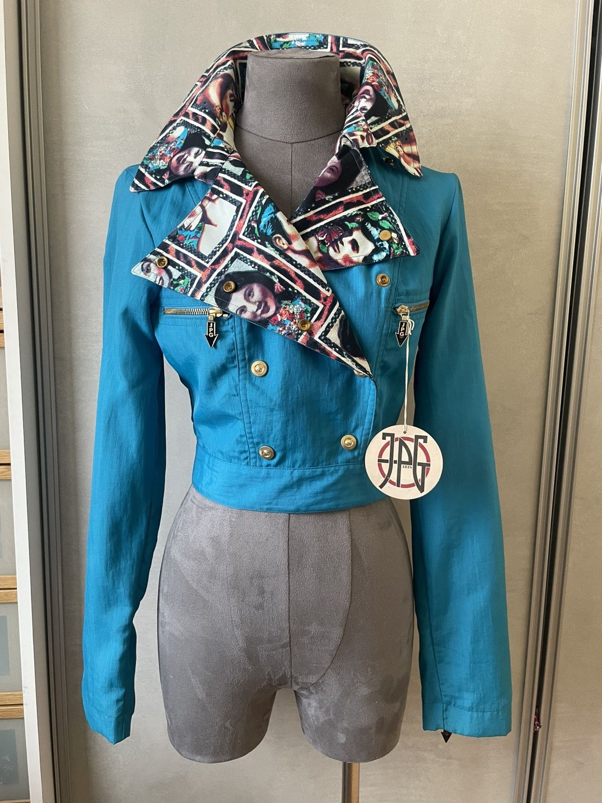 Jean Paul Gaultier JEAN PAUL GAULTIER JPG JACKET ASIAN FACE Size S / US 4 / IT 40 - 1 Thumbnail