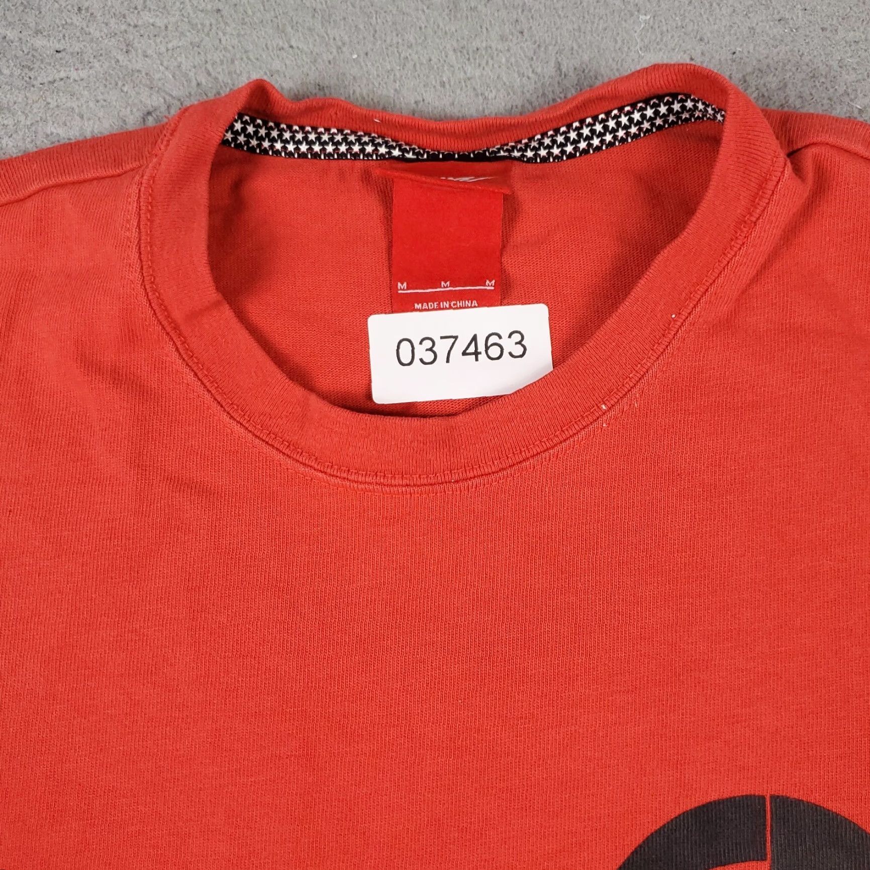 Nike Nike Men's Casual T-Shirt Short Sleeve Medium Orange Swoosh Sports Size US M / EU 48-50 / 2 - 3 Thumbnail