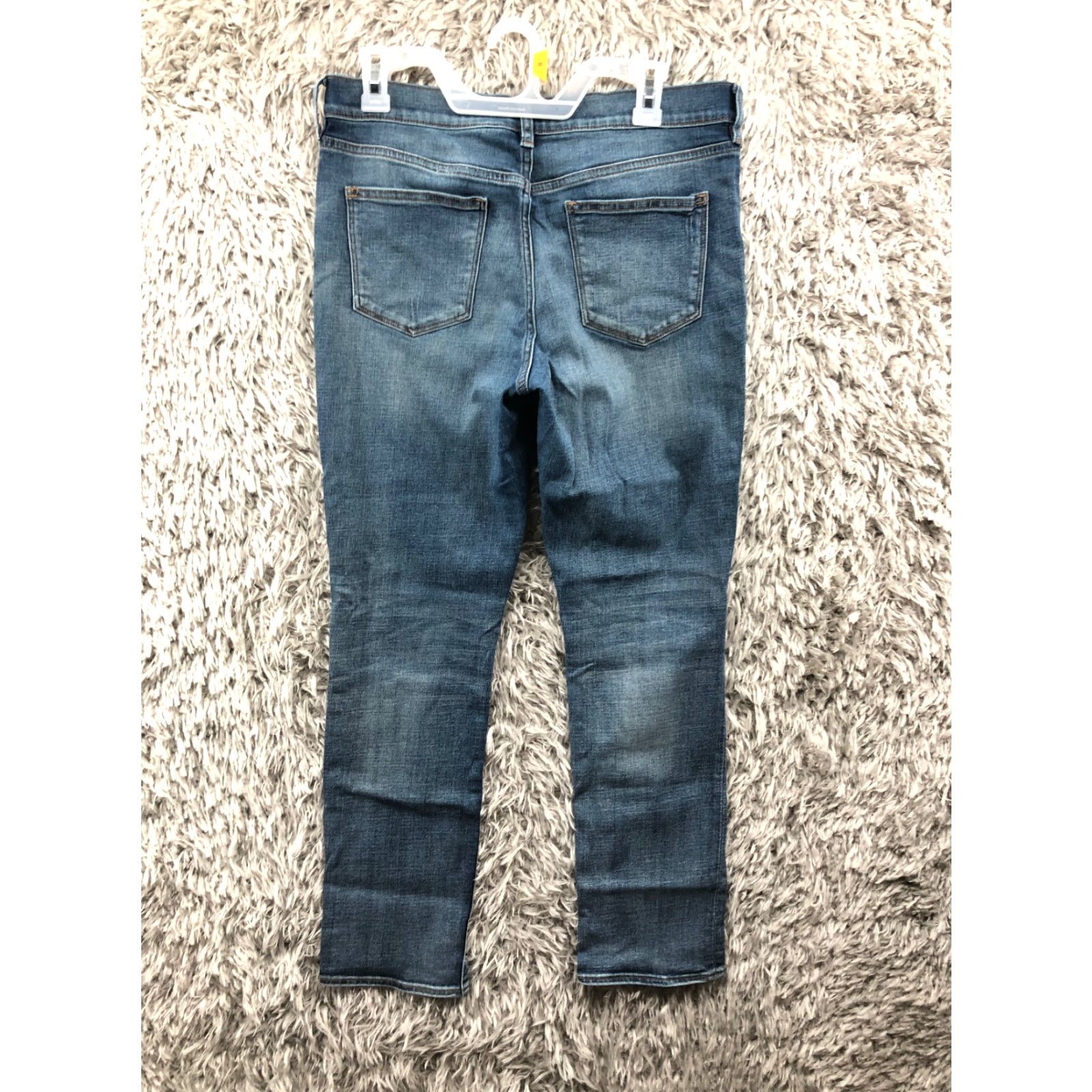 J.Crew J.CREW Jeans 28 Womens Mid Rise Dark Wash Blue Denim Stretch Skinny Regular Women’s Size 28 Denim Jeans Size 28" / US 6 / IT 42 - 6 Thumbnail