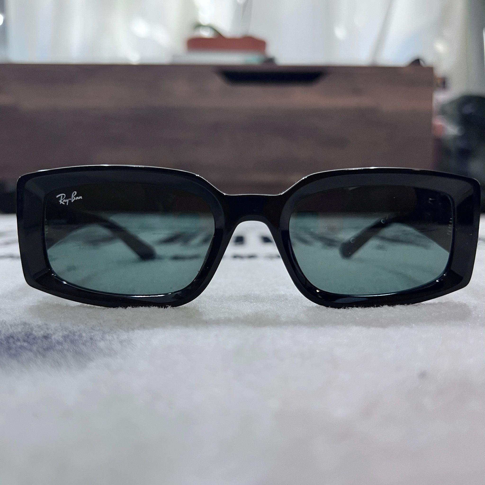 RayBan Ray-Ban Kiliane RB4395 F Bio Based Frame Square Sunglasses Size ONE SIZE - 3 Thumbnail