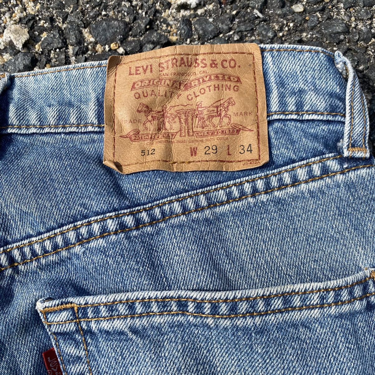 Levi's Vintage Clothing Vintage Levi’s 512 Blue Wash Denim Jeans Size US 28 / EU 44 - 13 Thumbnail
