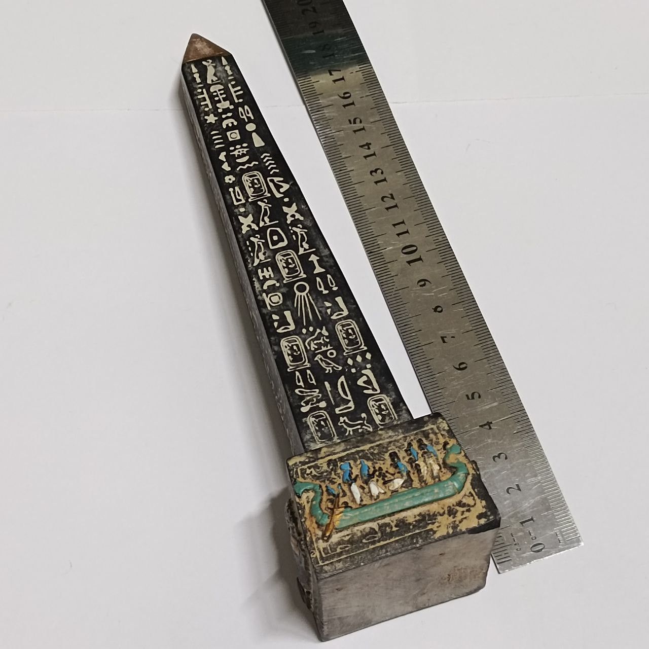 Other Egyptian obelisk replica with hieroglyphs Size ONE SIZE - 10 Thumbnail