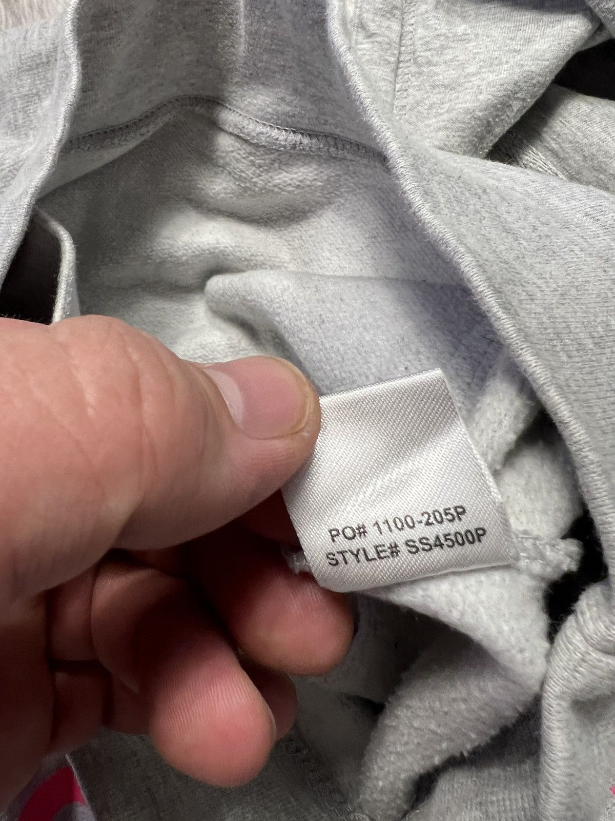 Anti Social Social Club Anti Social Social Club Grey Hoodie ASSC Pink Big Logo Size US M / EU 48-50 / 2 - 11 Thumbnail