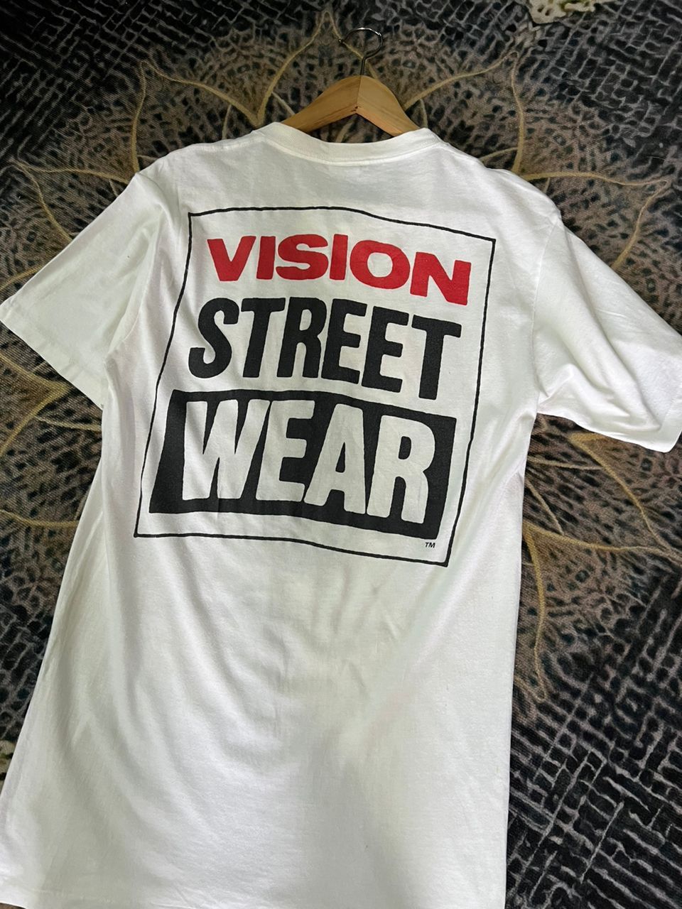 Vintage × Vision Streetwear Vintage 80s Single Stitch Vision Streetwear Spellout Size US L / EU 52-54 / 3 - 12 Thumbnail