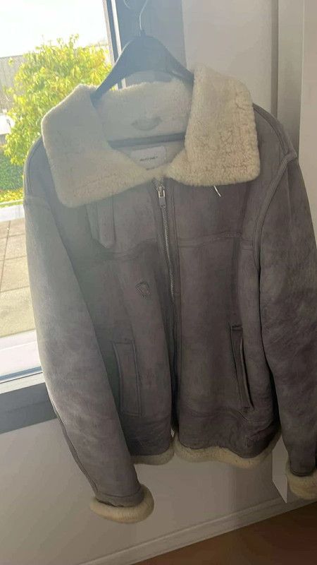 Heliot Emil Heliot Emil aviator jacket in French lamb leather Size US M / EU 48-50 / 2 - 1 Thumbnail