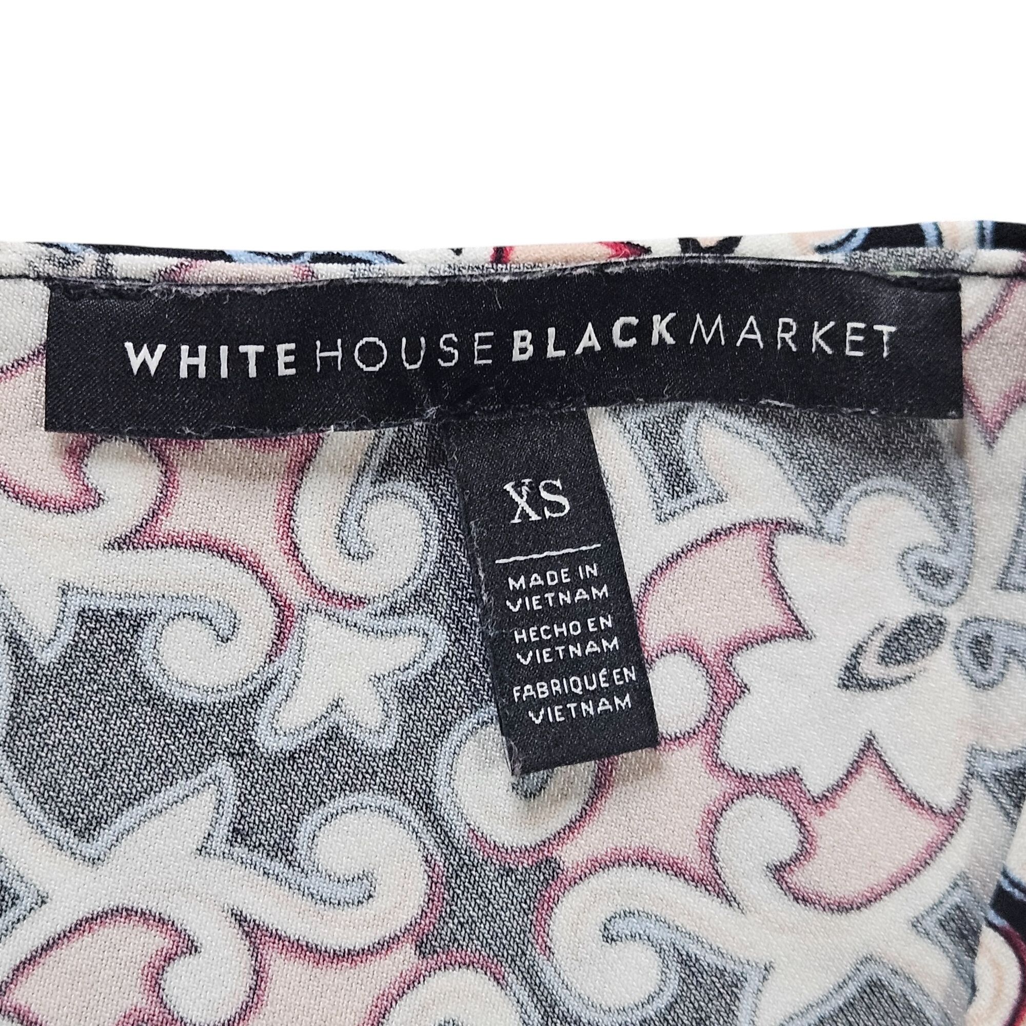White House Black Market White House Black Market Boho Print Tank Top Size XS | Festi Size XS / US 0-2 / IT 36-38 - 4 Thumbnail