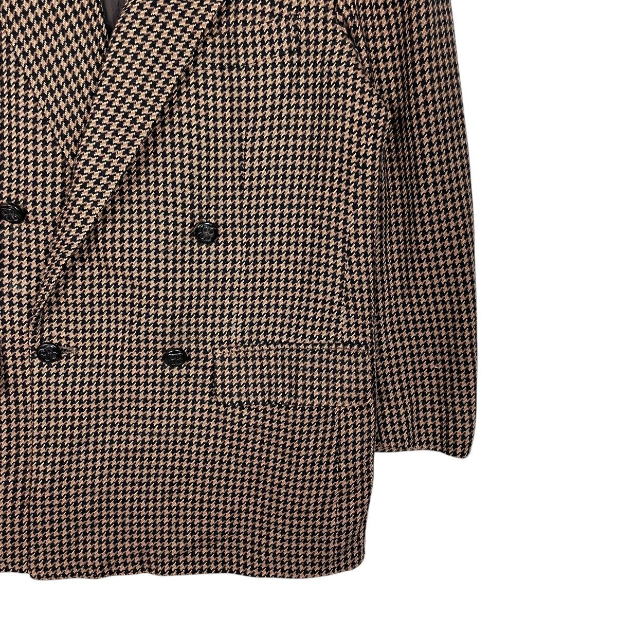 Balenciaga Balenciaga Paris Herringbone Wool Double Breasted Jacket Size US M / EU 48-50 / 2 - 4 Thumbnail