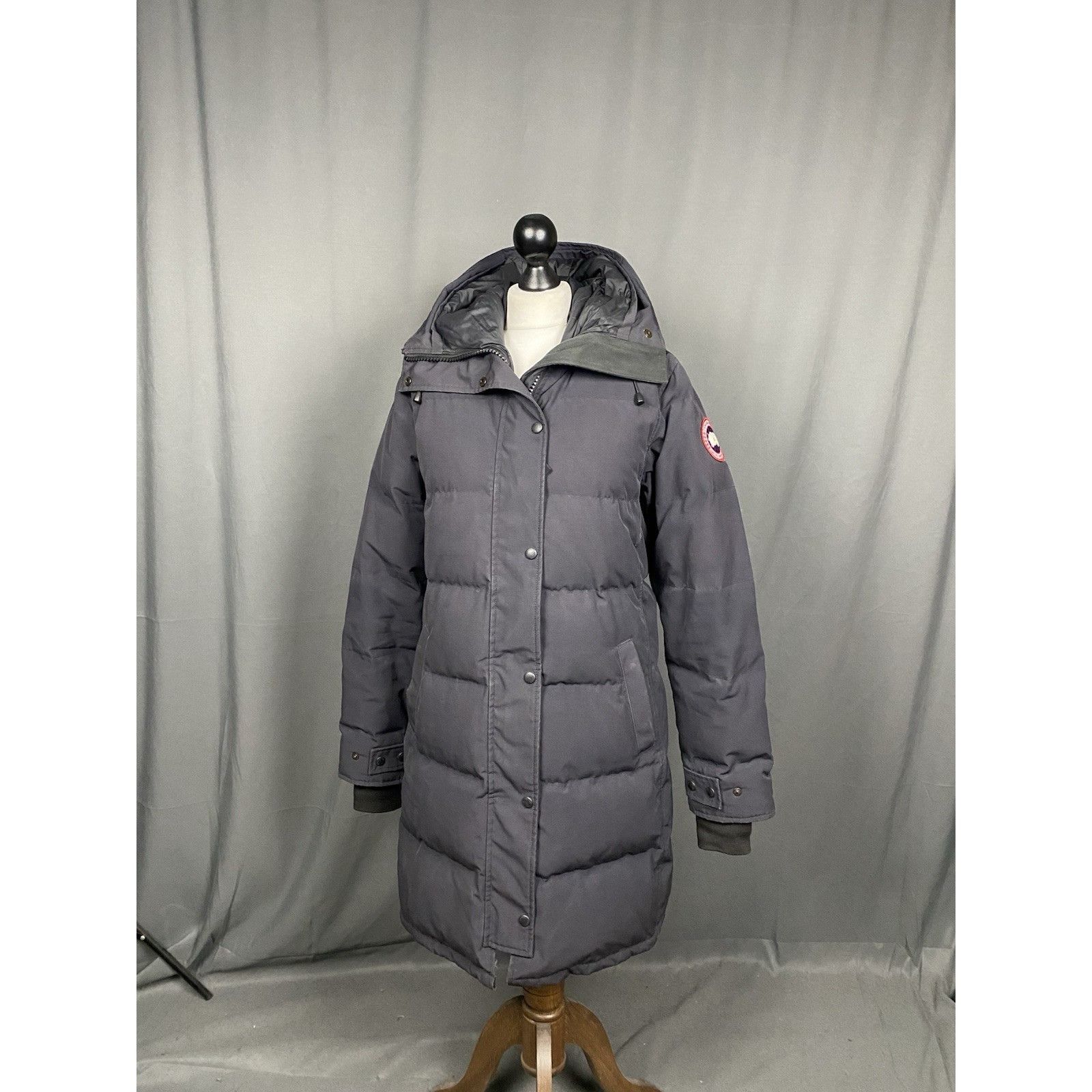 Canada Goose Canada Goose Auth Women's Black Down Insulated Parka Jacket Size L / US 10 / IT 46 - 2 Thumbnail