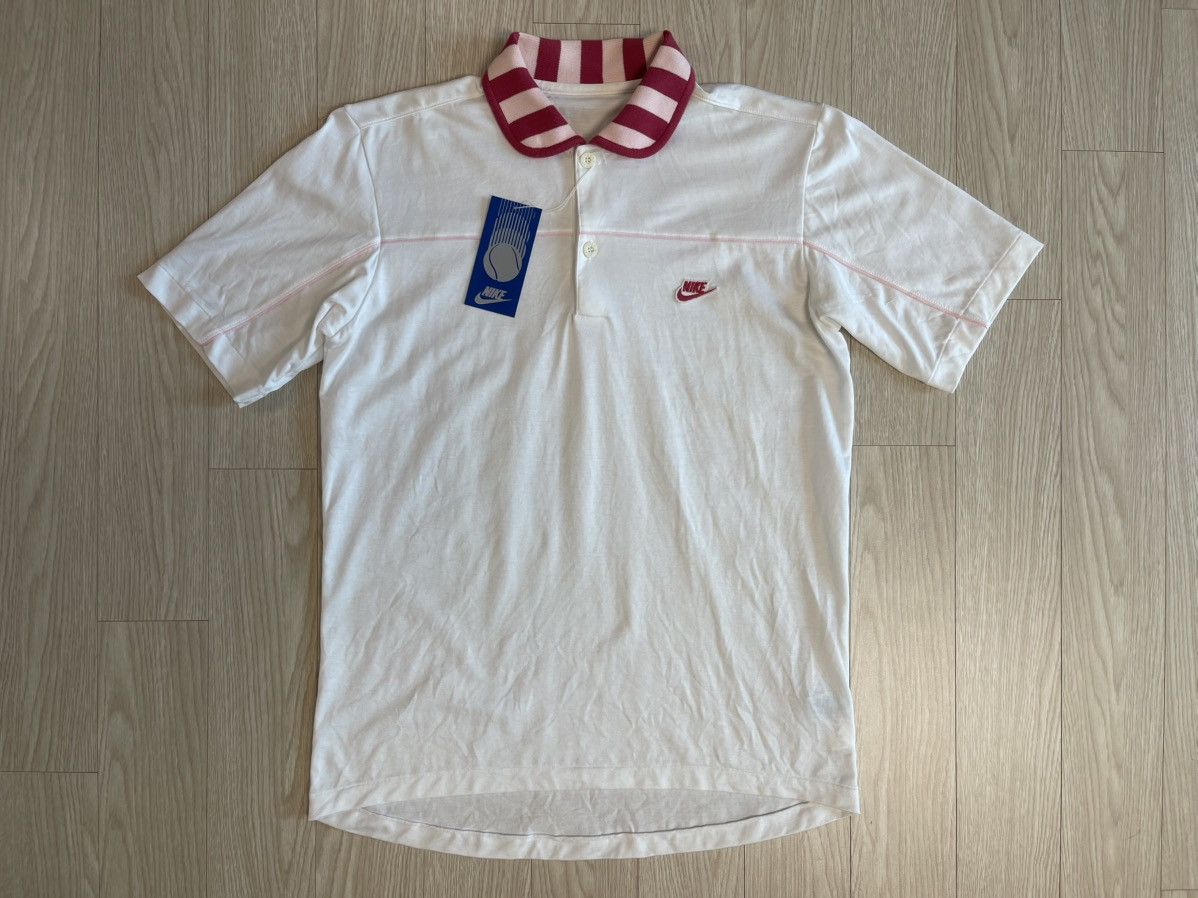Nike Nike Blue Tag Japan Edition 80’s Vintage Polo Pique T-shirt Size US M / EU 48-50 / 2 - 1 Thumbnail